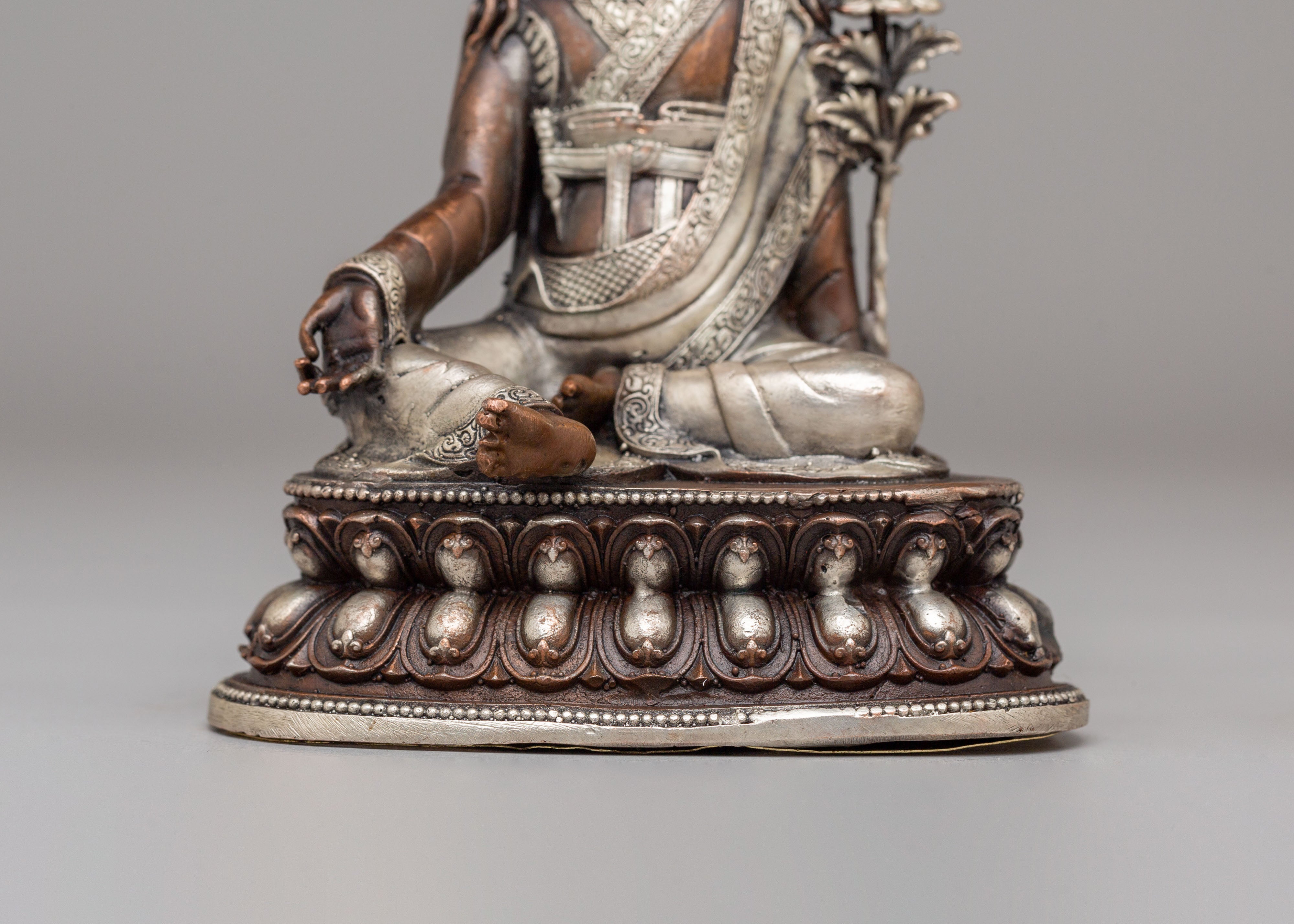Tibetan Jigme Lingpa Statue | Nyingma Buddhist Master Sculpture