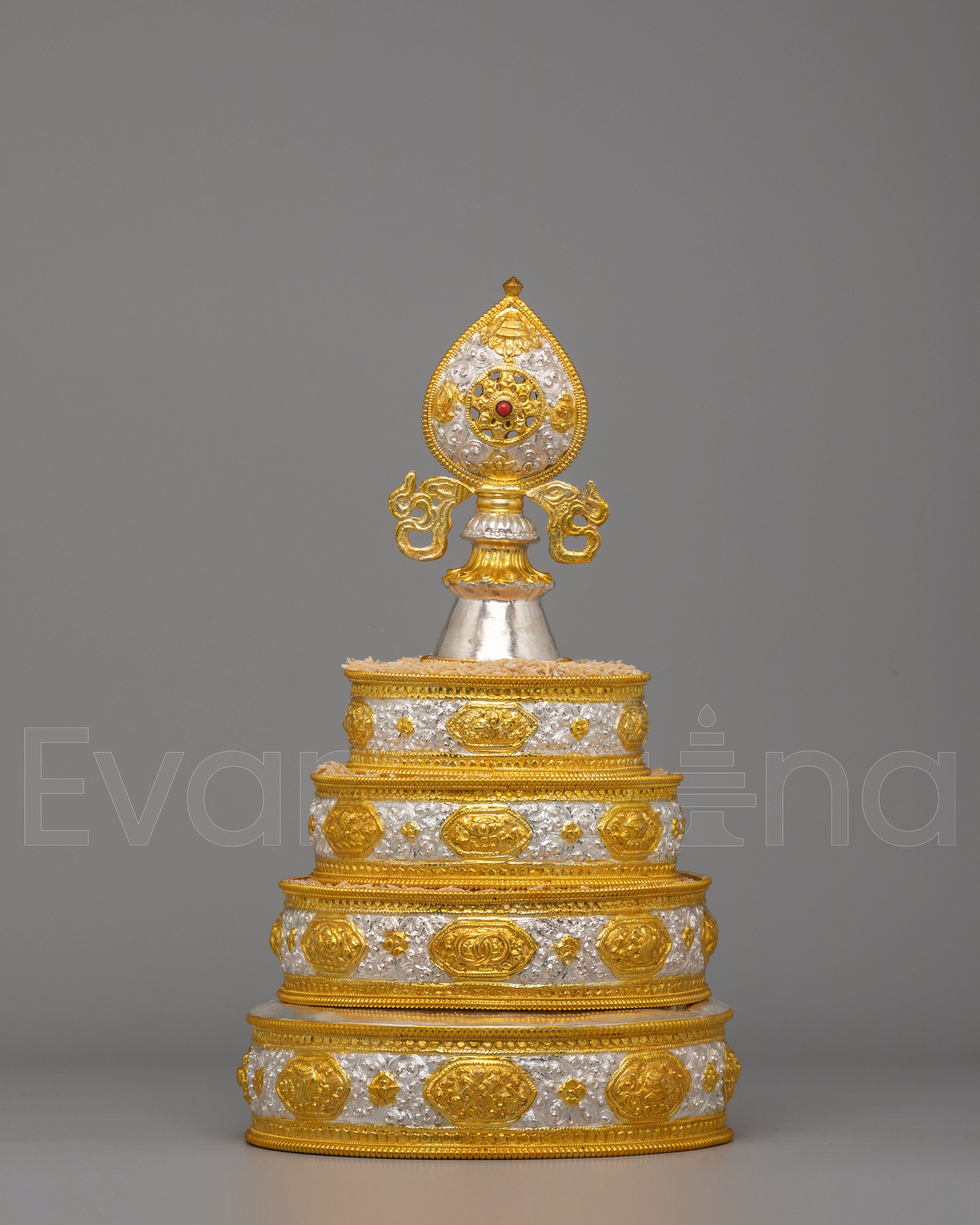Tibetan Ritual Mandala Offering