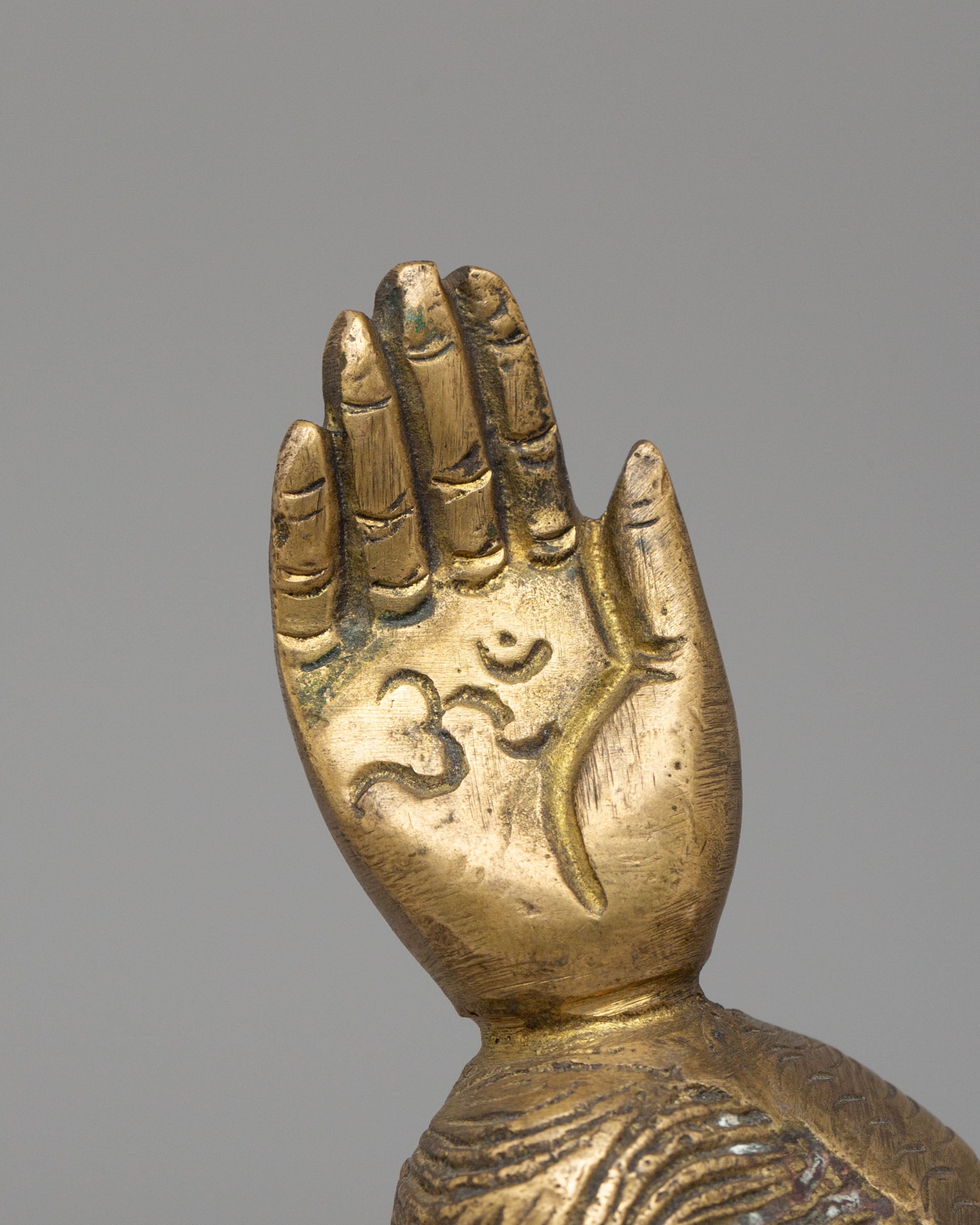 Handcrafted Decorative Ganesh Sculpture | Sacred Brass Idol