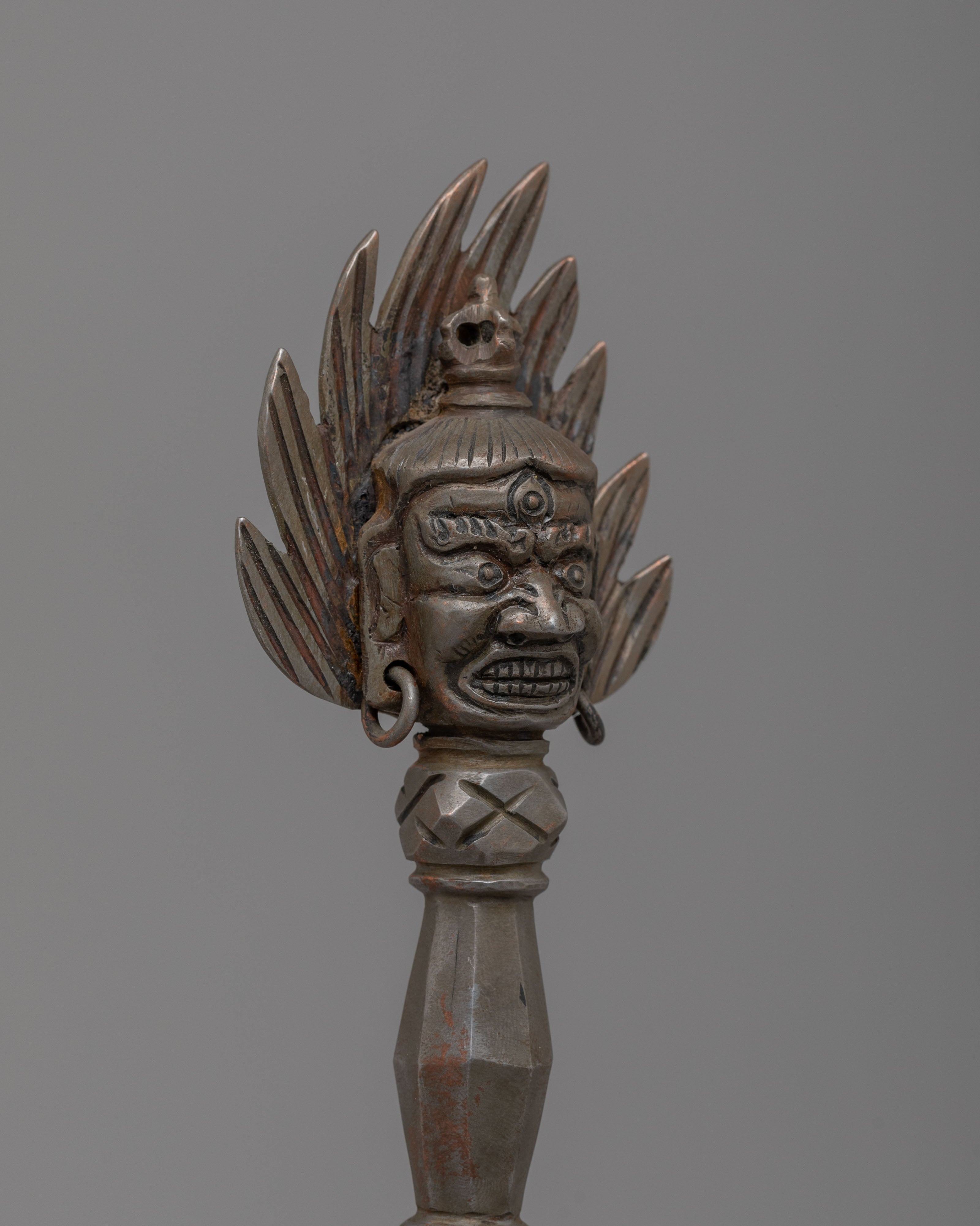 Vajrayana Three Sided Phurba | Symbol of Power, Purification, and Spiritual Protection