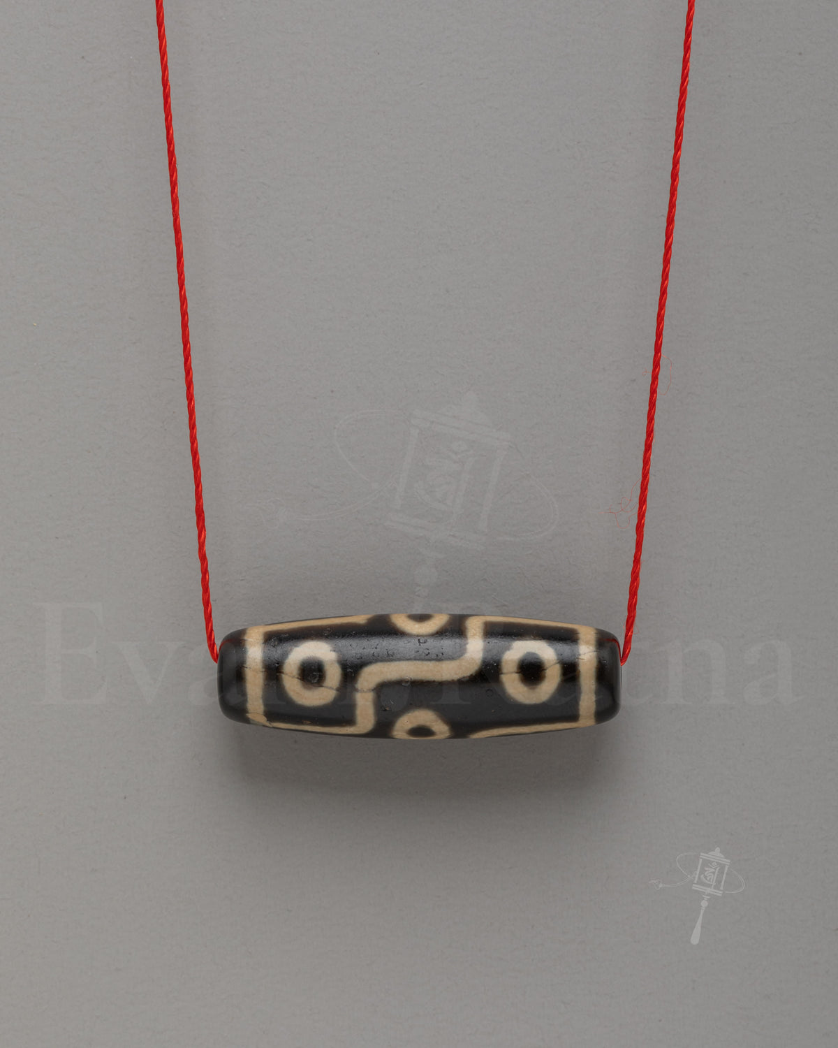 Traditional Buddhist Beads Locket | Agate Dzi Beads Spiritual Jewelry