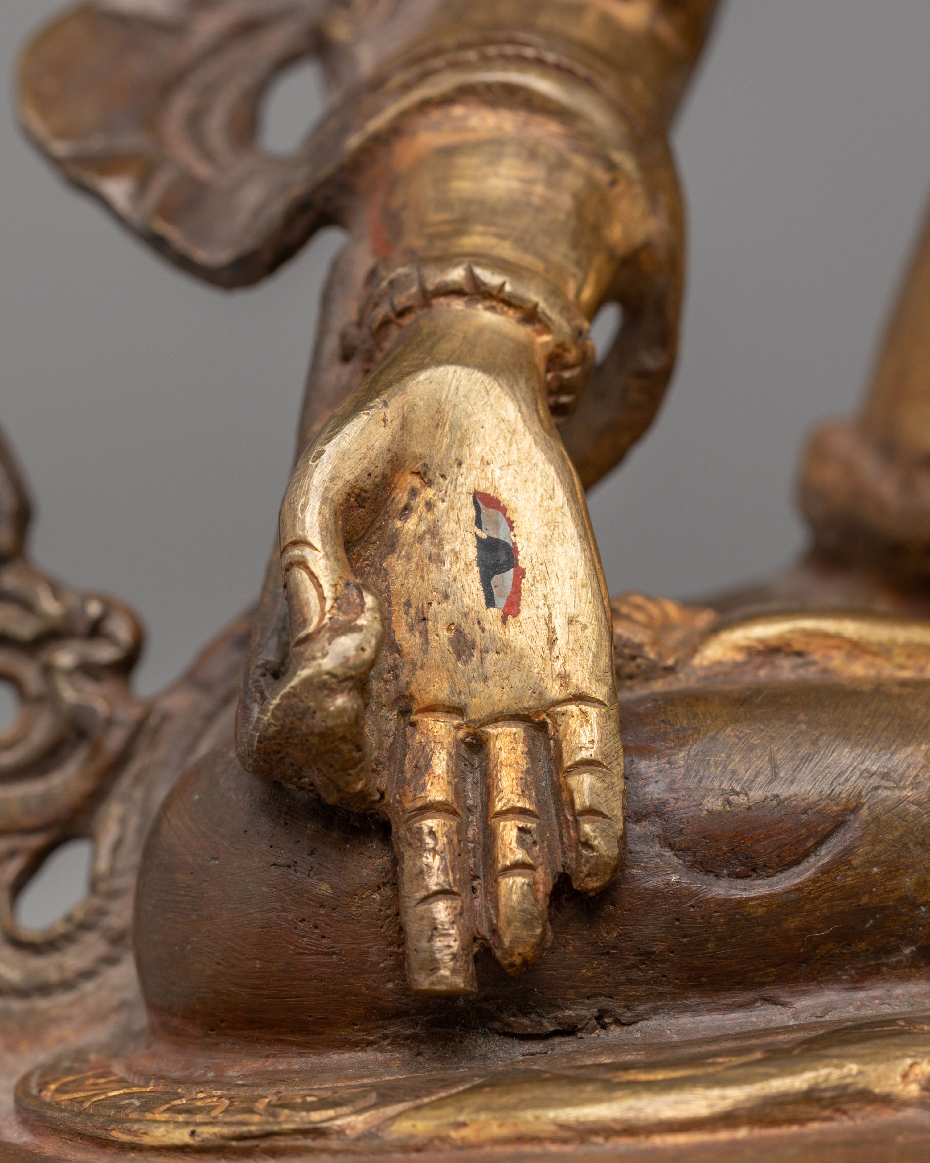 Traditional Spiritual White Tara Sculpture | Tibetan Buddhist Deity Figurine