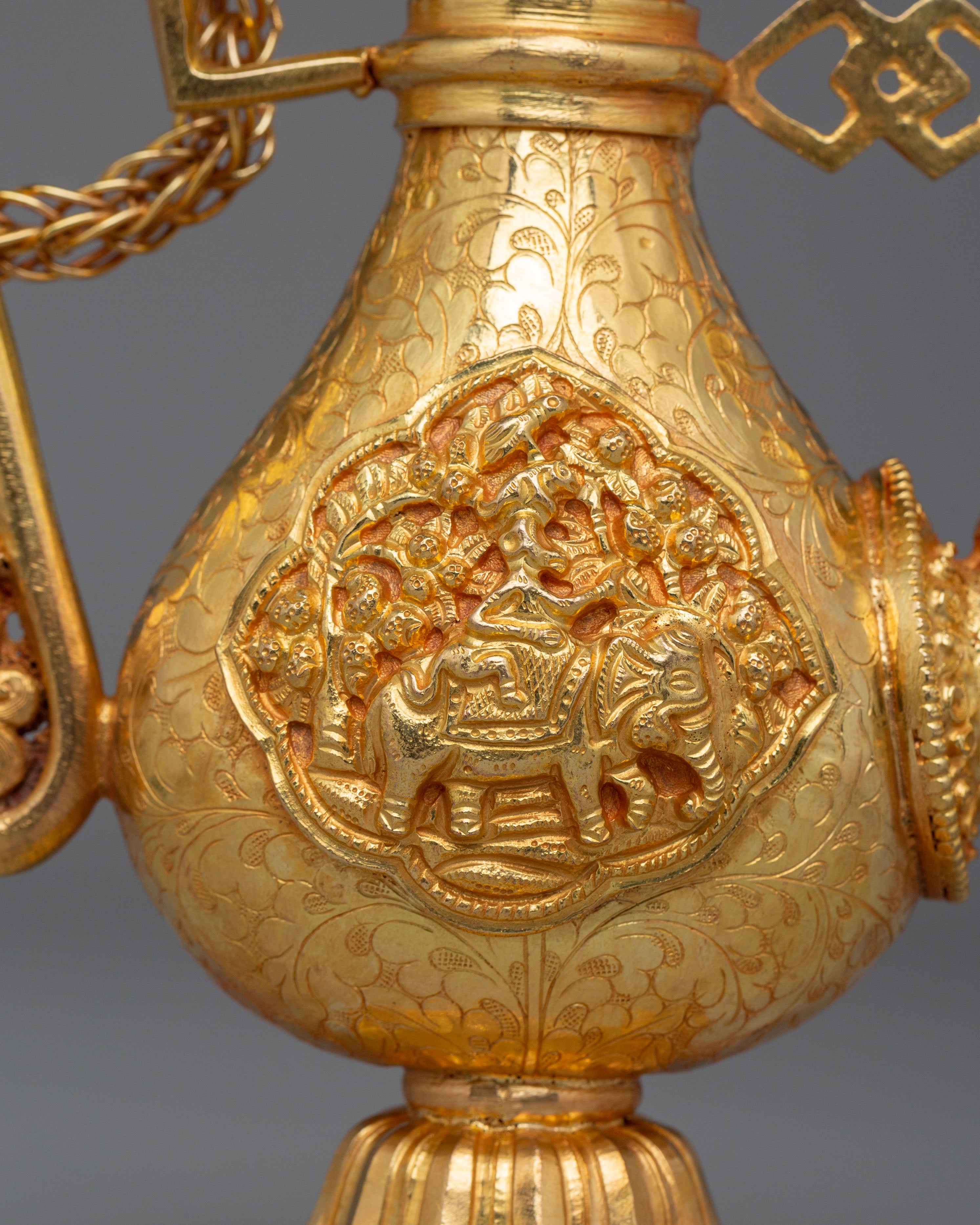 Sacred Bhumba Water Vessel | Symbol of Spiritual Purity and Blessings