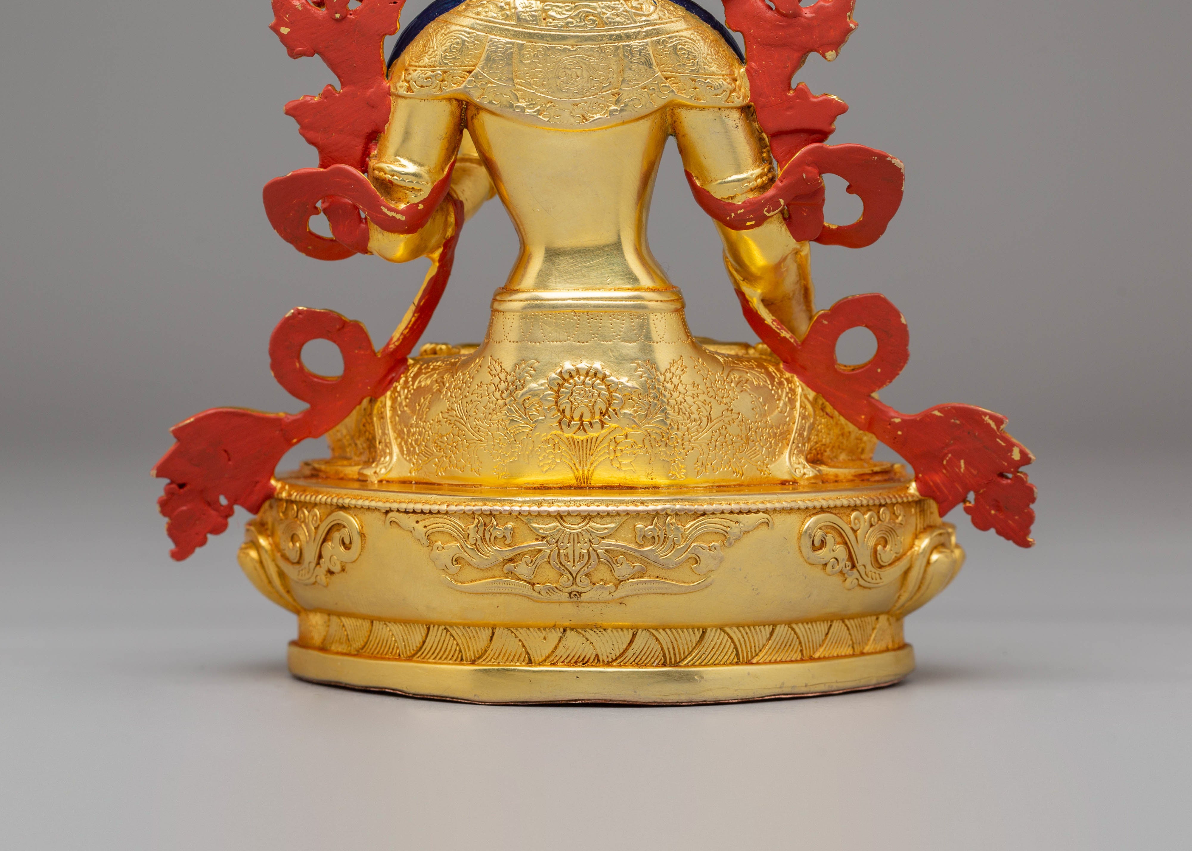 Handmade White Tara Statue | Tibetan Goddess of Compassion and Long Life