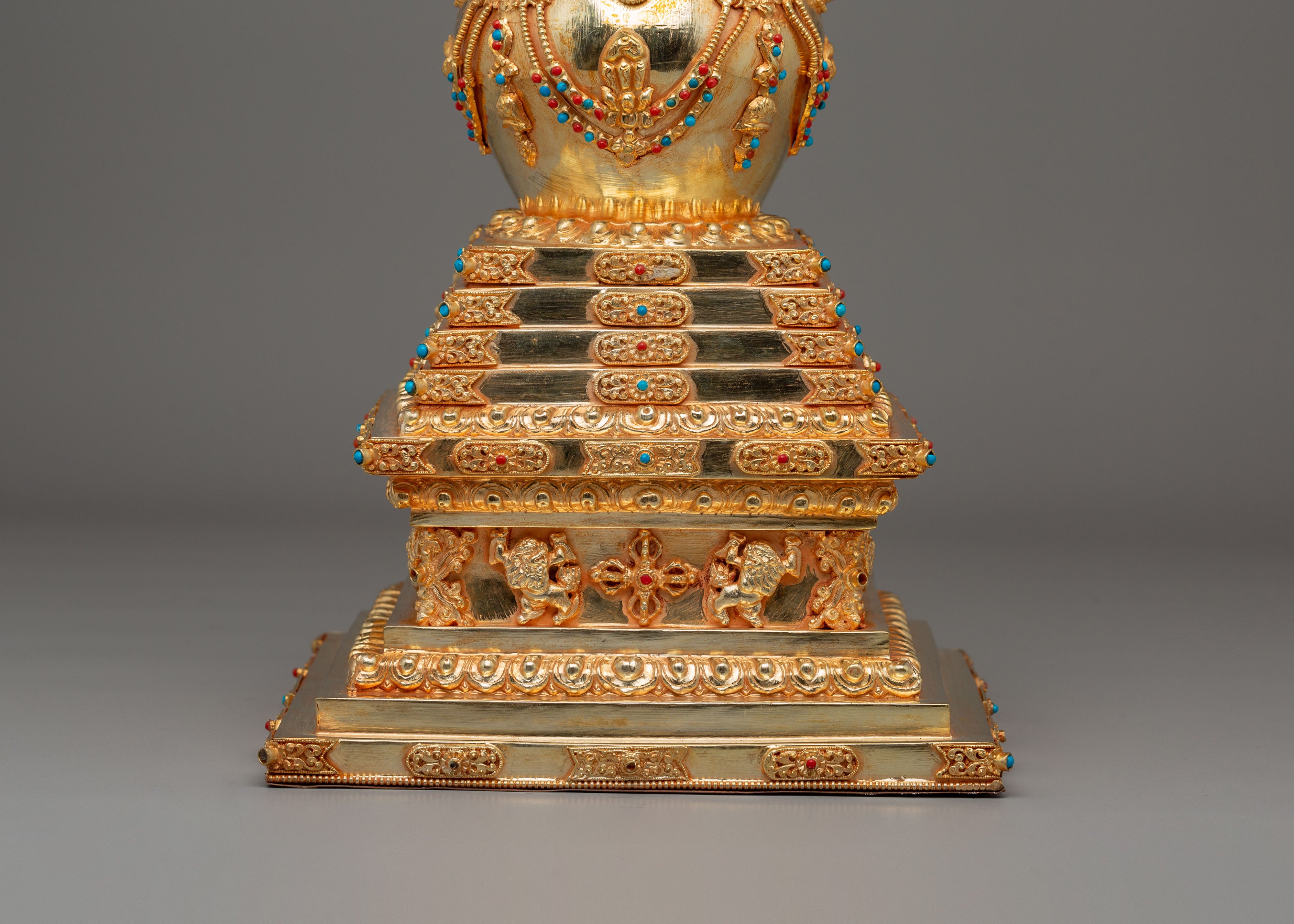 Tibetan Enlightenment Stupa | Handcrafted Buddhist Shrine