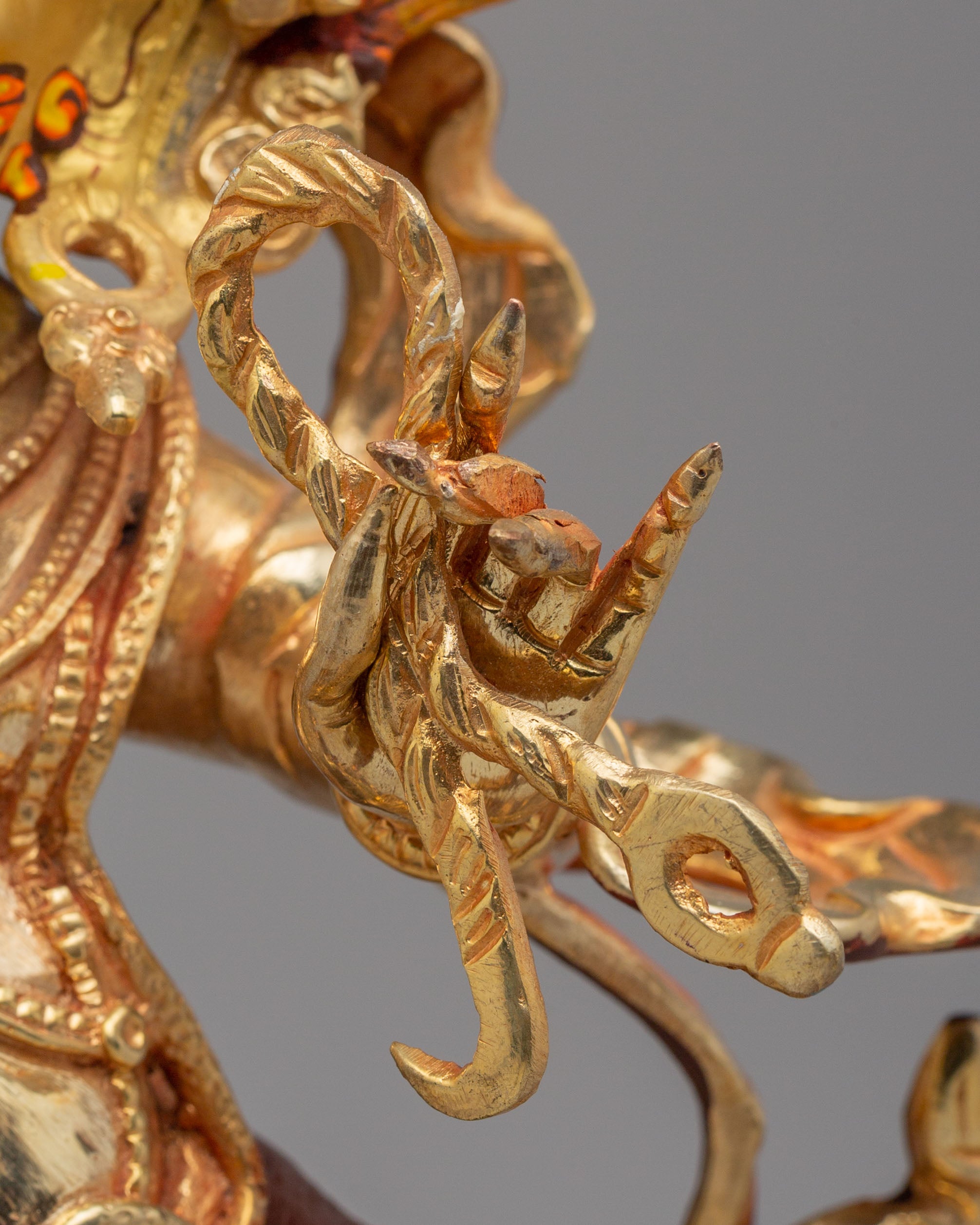 Tibetan Power Deity Vajrapani Statue | Guardian of Dharma