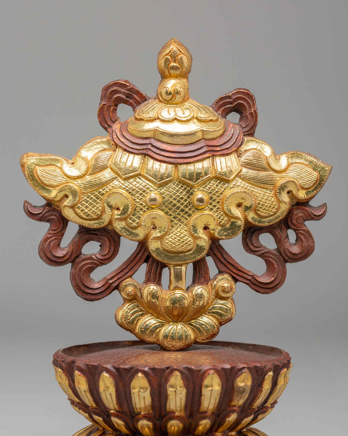 Eight Auspicious Symbols Set | Handmade Tibetan Altar Decor