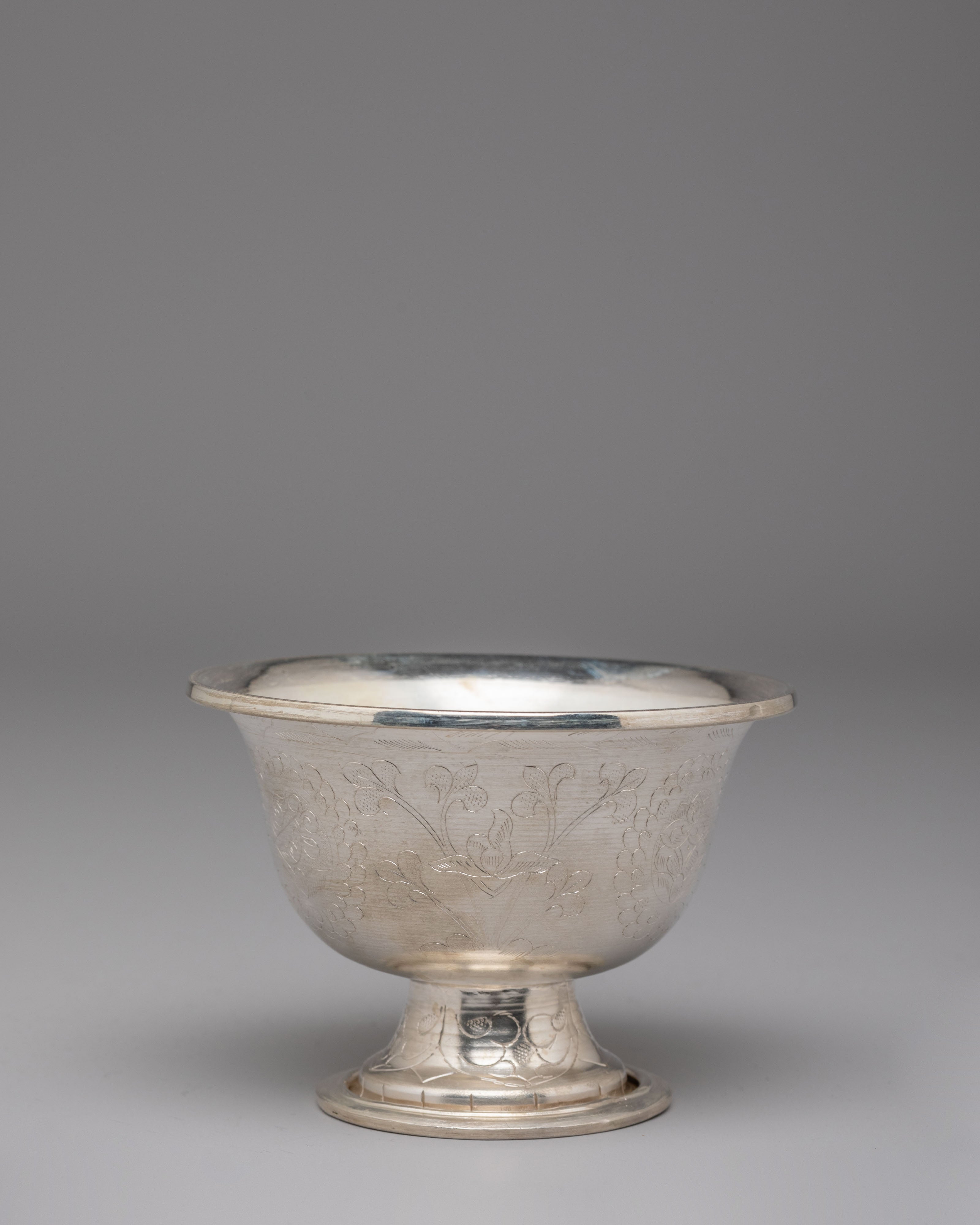 Himalayan Buddhist Offering Bowl Set | Ritual Bowls for Spiritual Practice