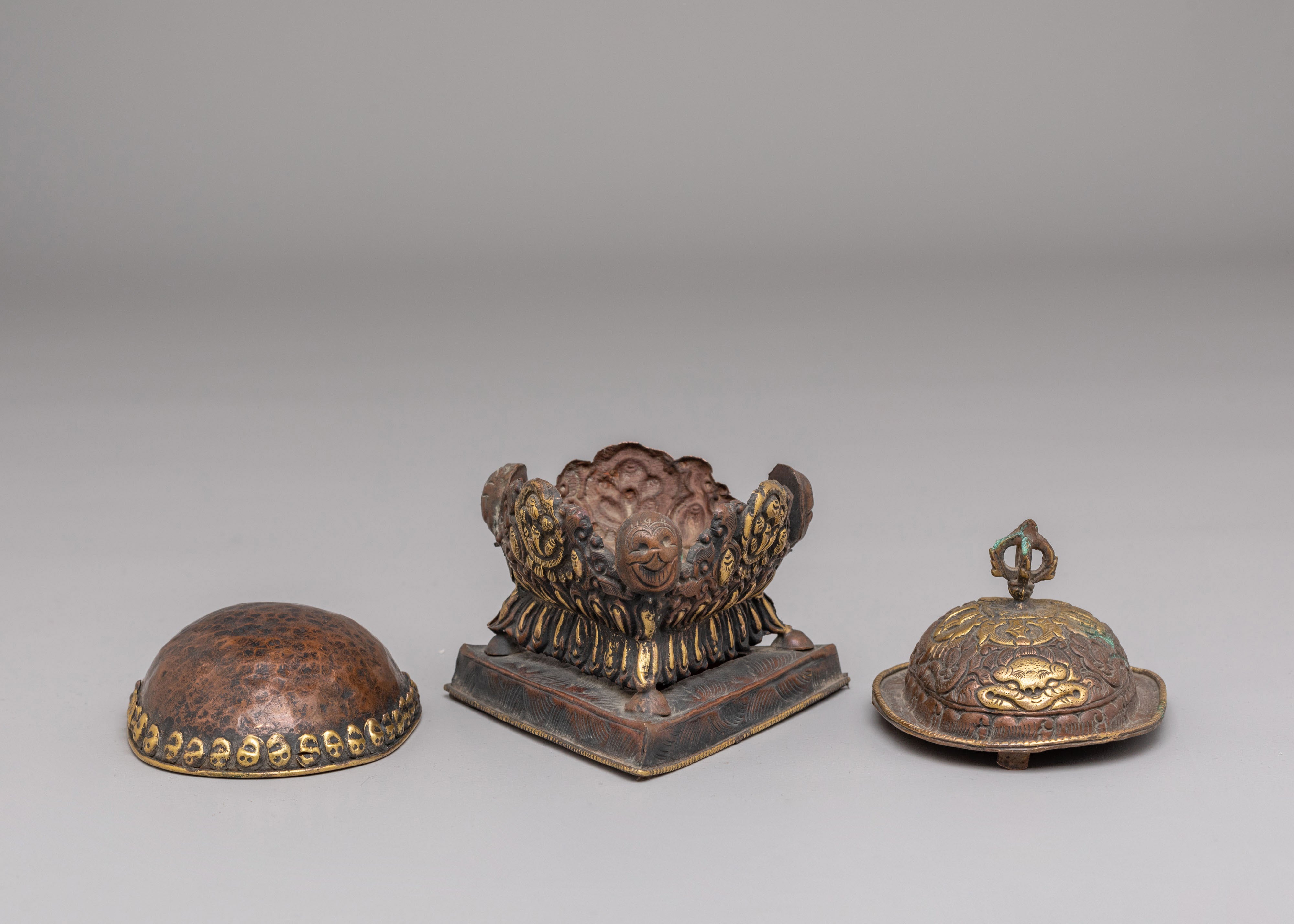 Sacred Tibetan Kapala | Handcrafted Ritual Skull Cup