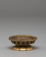 Handcrafted Oil Lamp for Offering
