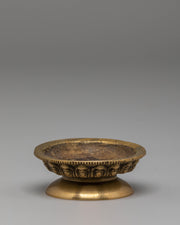 Handcrafted Oil Lamp for Offering
