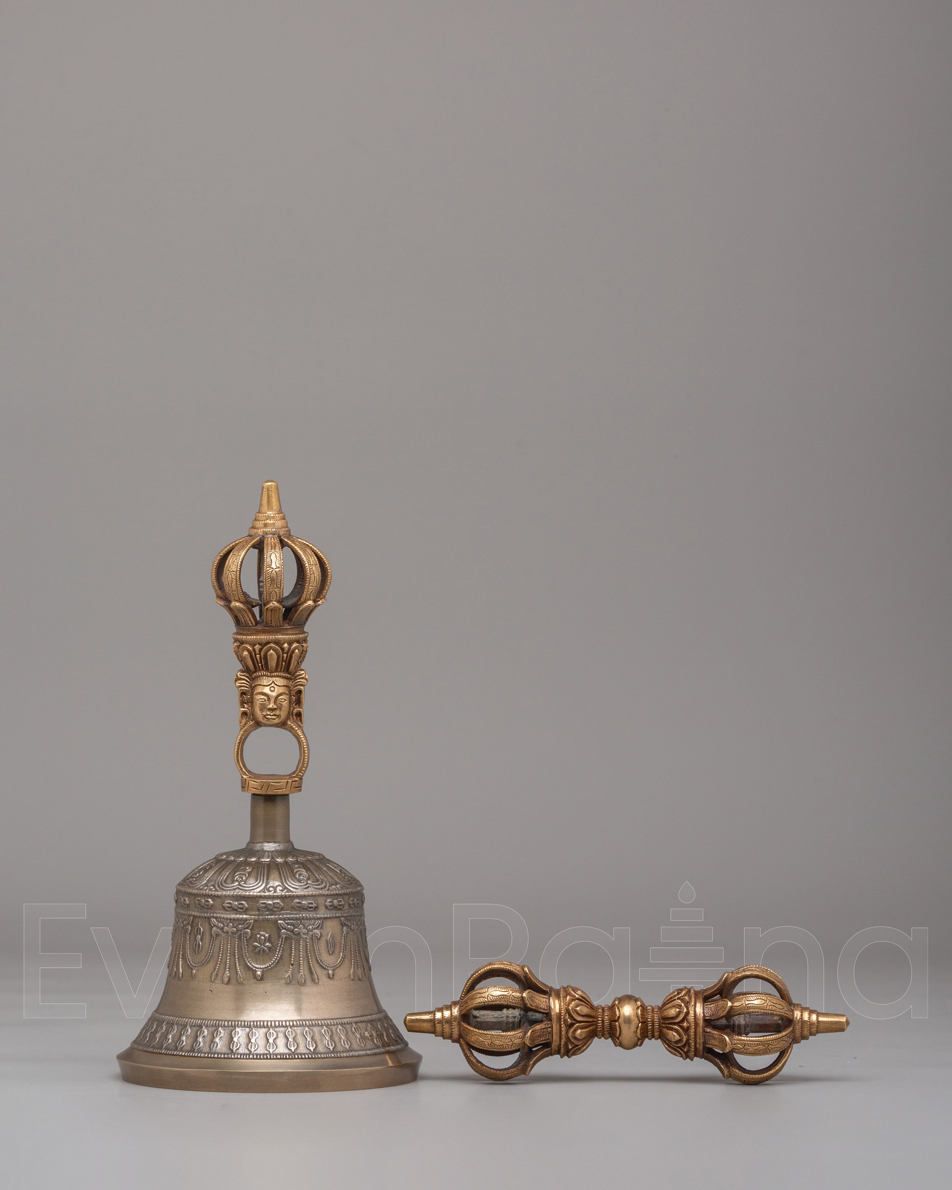 Tibetan Dorje and Bell Ritual Set