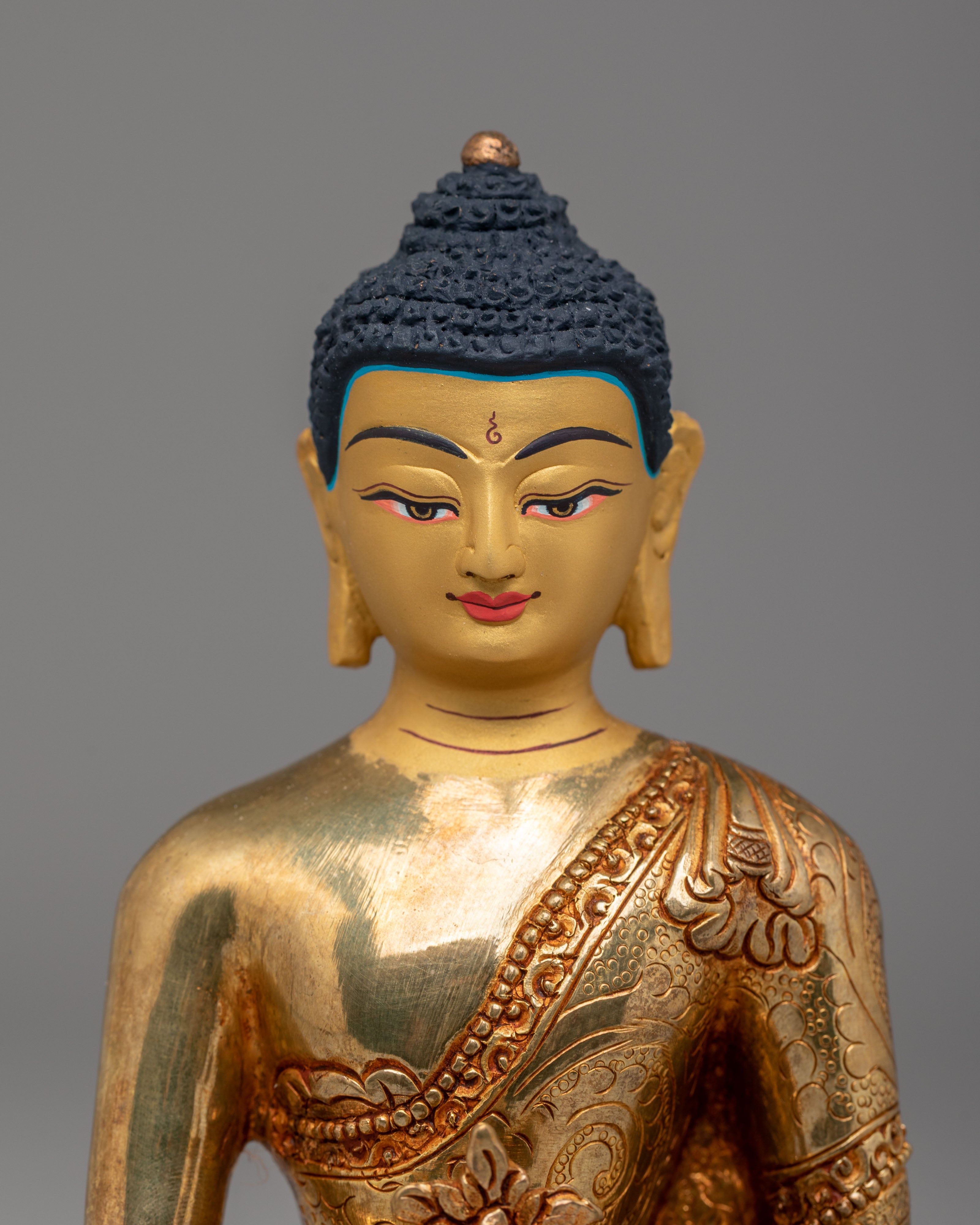 Himalayan Medicine Buddha Sculpture | Symbol of Healing and Peace