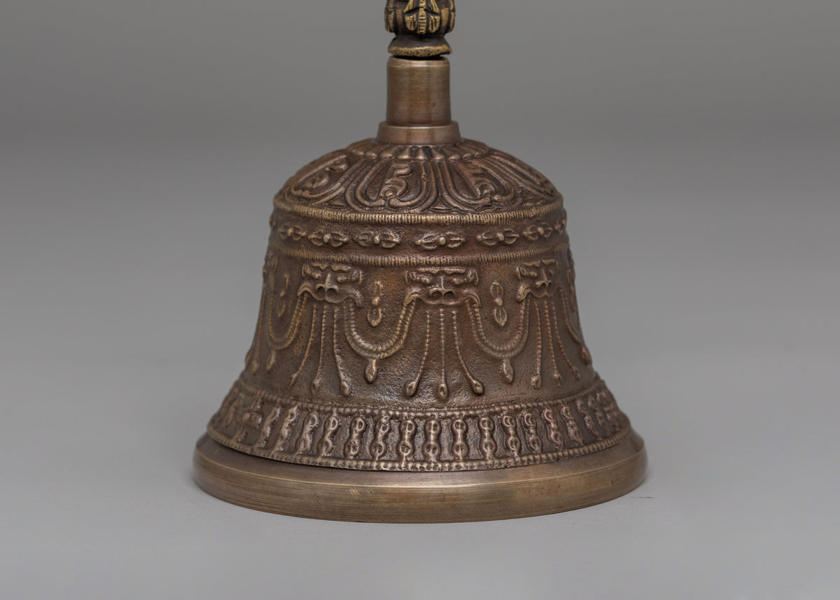 Buddhist Altar Vajra and Bell Set | Ritual Tools for Meditation & Prayer