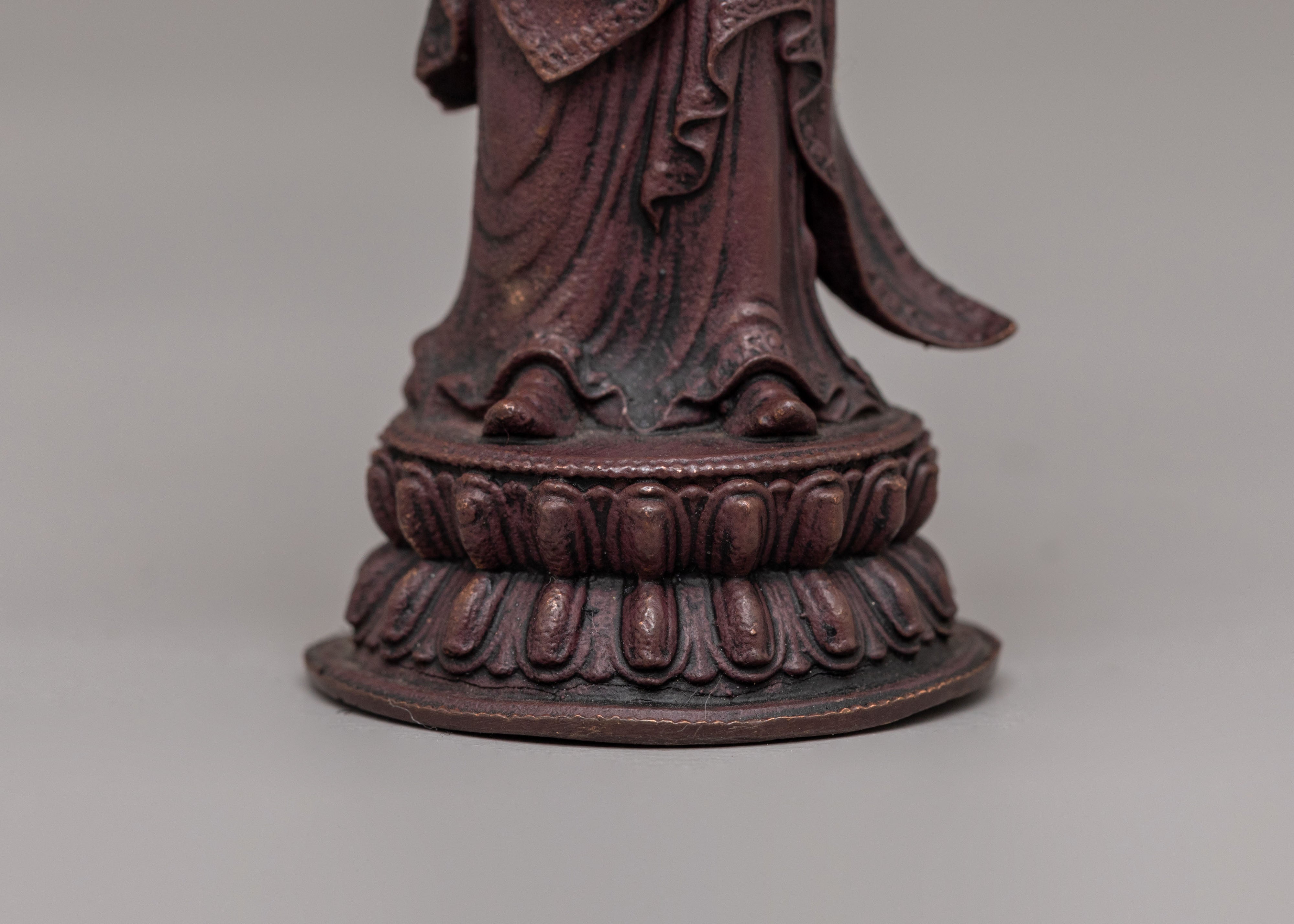 Dancing Guru Rinpoche Statue | Handcrafted Figurine for Meditation & Rituals