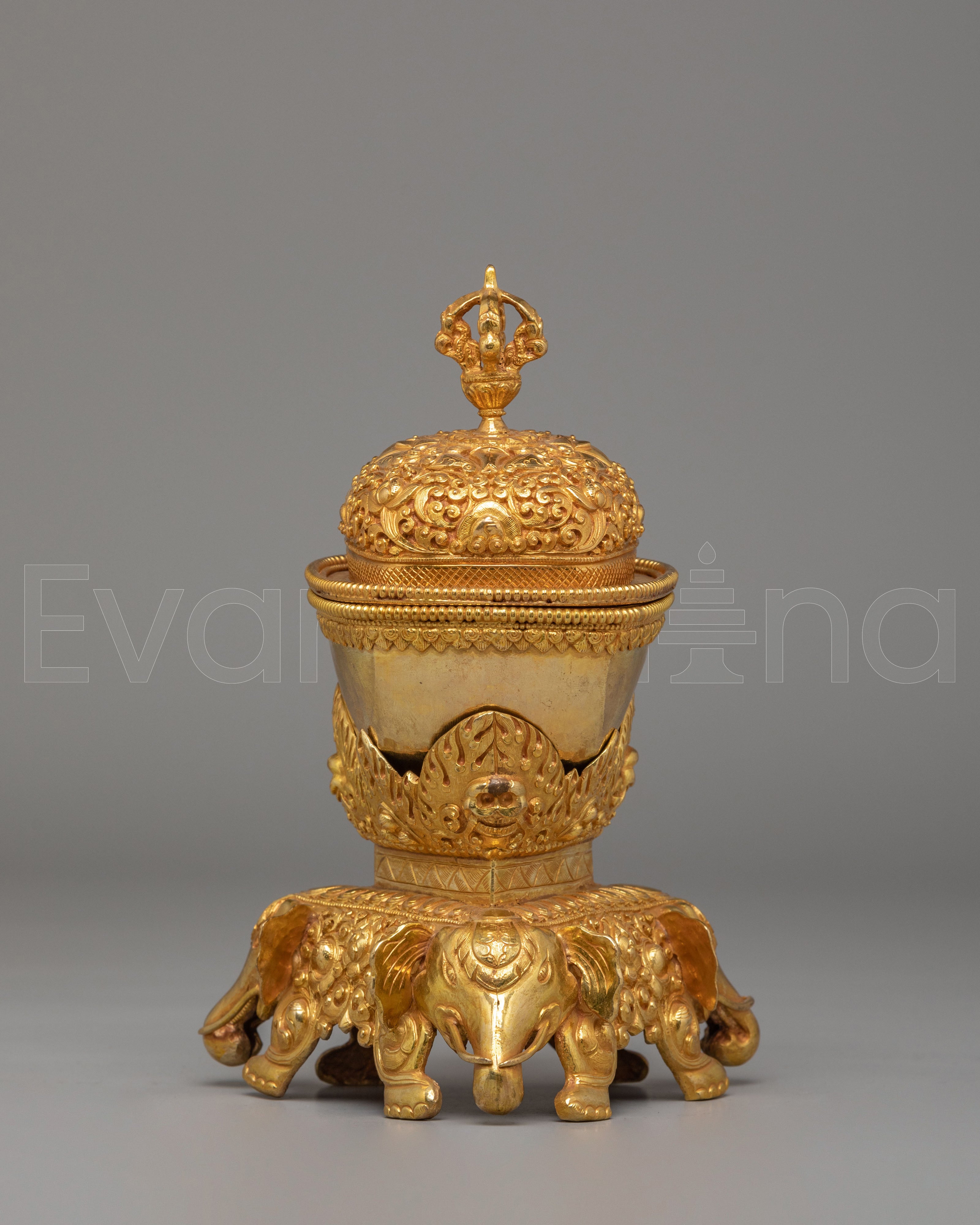 Handcrafted Kapala Offering Vessel 