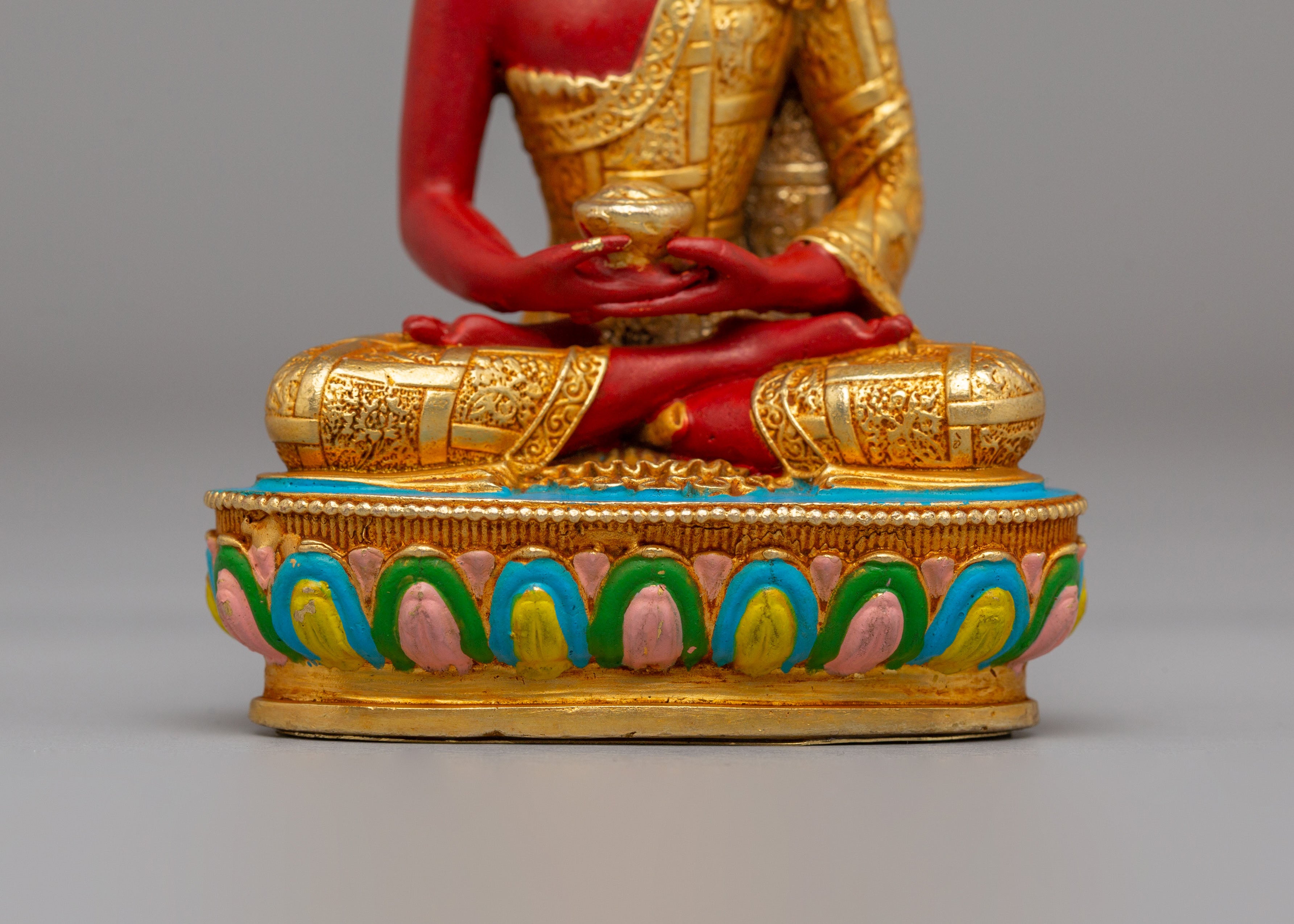 Ceremonial Amitabha Buddha Statue | Spiritual Decor for Meditation and Blessings