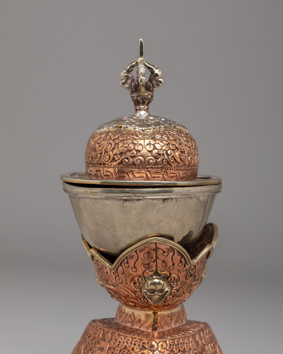 Sacred Kapala Set for Tantric Rituals | Ritual Vessels for Spiritual Practice