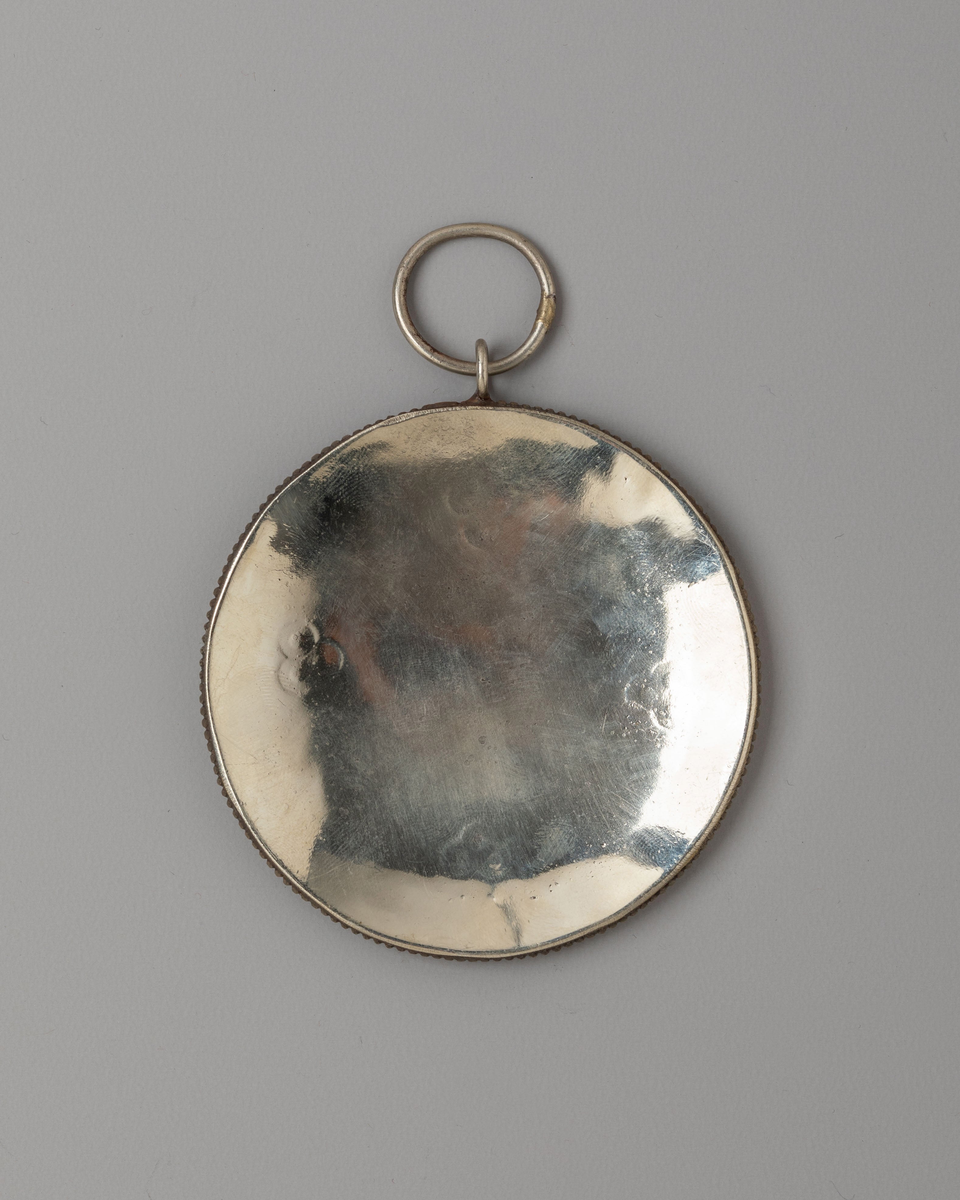 Himalayan Ritual Mirror | A Sacred Reflection Tool for Meditation and Rituals
