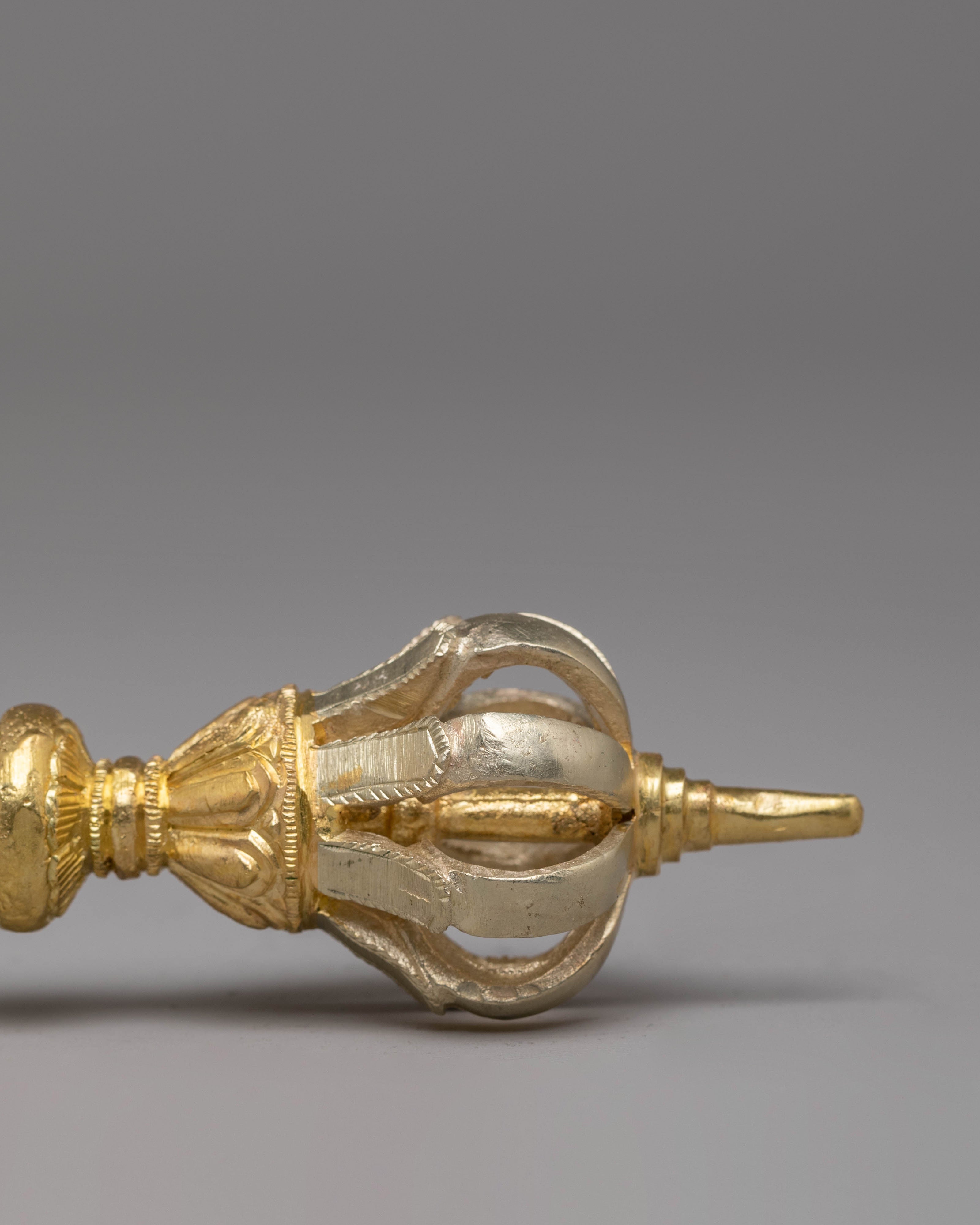 Sacred Traditional Bell and Vajra Set | Buddhist Ritual Tools
