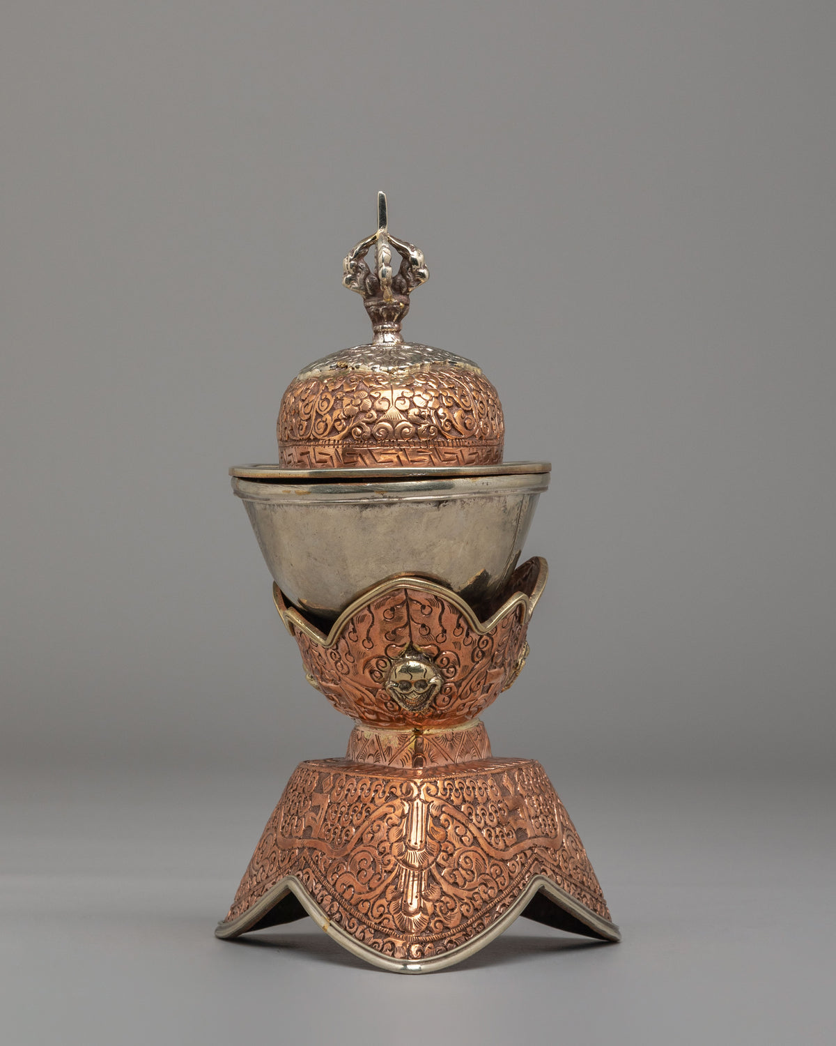 Sacred Kapala Set for Tantric Rituals | Ritual Vessels for Spiritual Practice