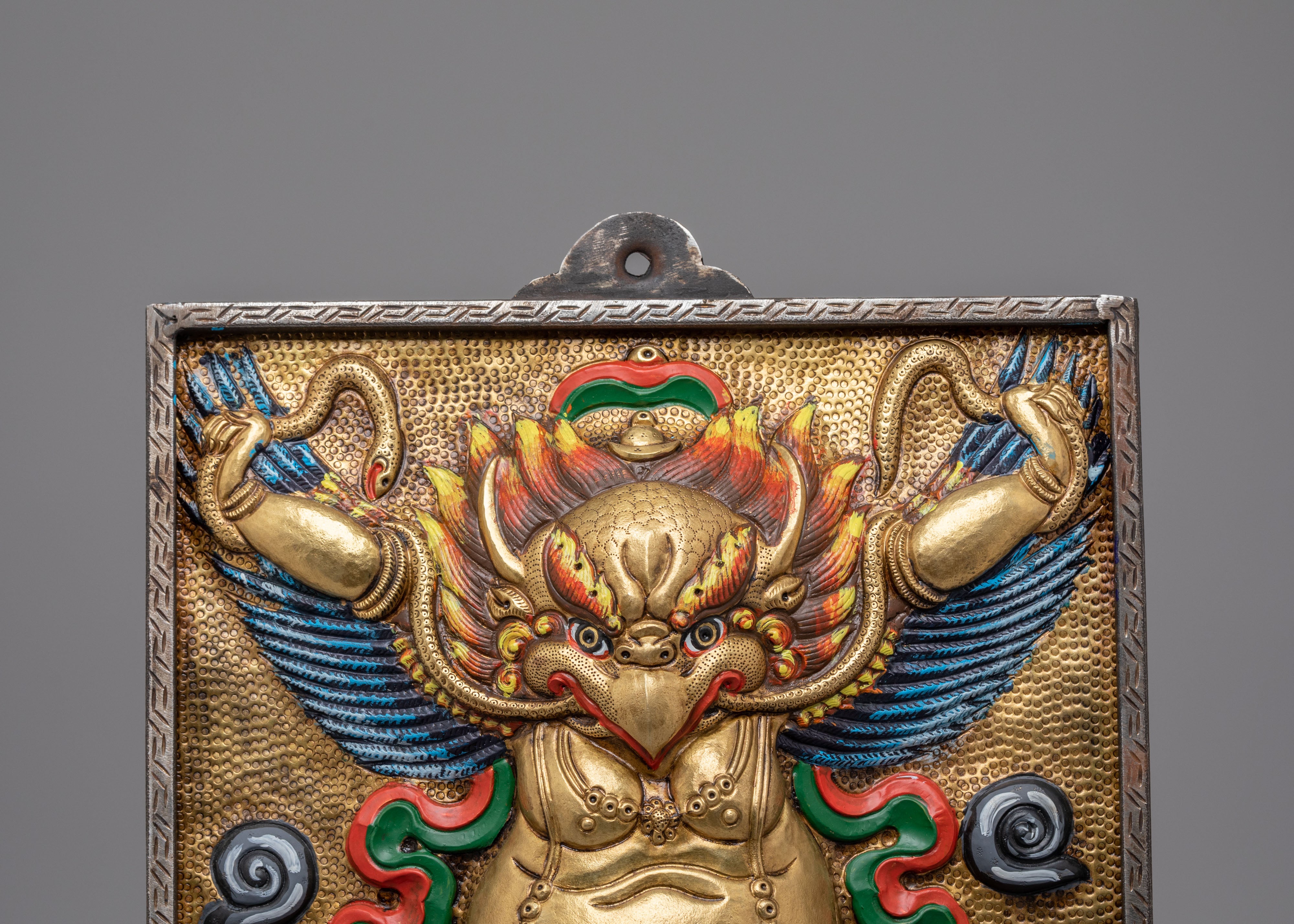 Buddhist Garuda Protector Wall Hanging | A Sacred Symbol of Power and Protection