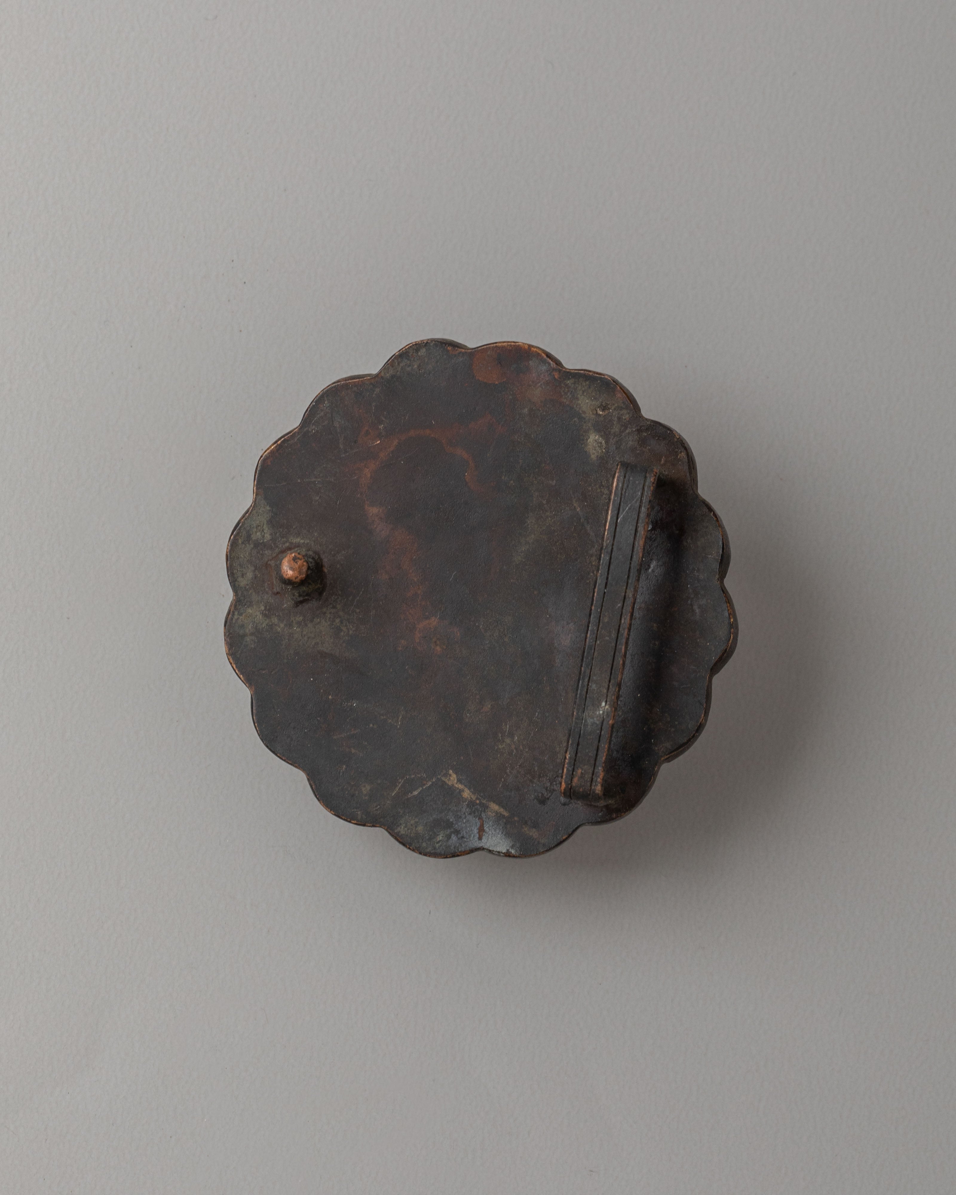 Traditional Belt Buckle | Handcrafted Tibetan Artwork