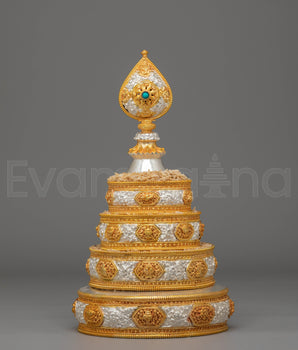 Tibetan Mandala For Meditation | Handcrafted Copper Mandala for Spiritual Practices