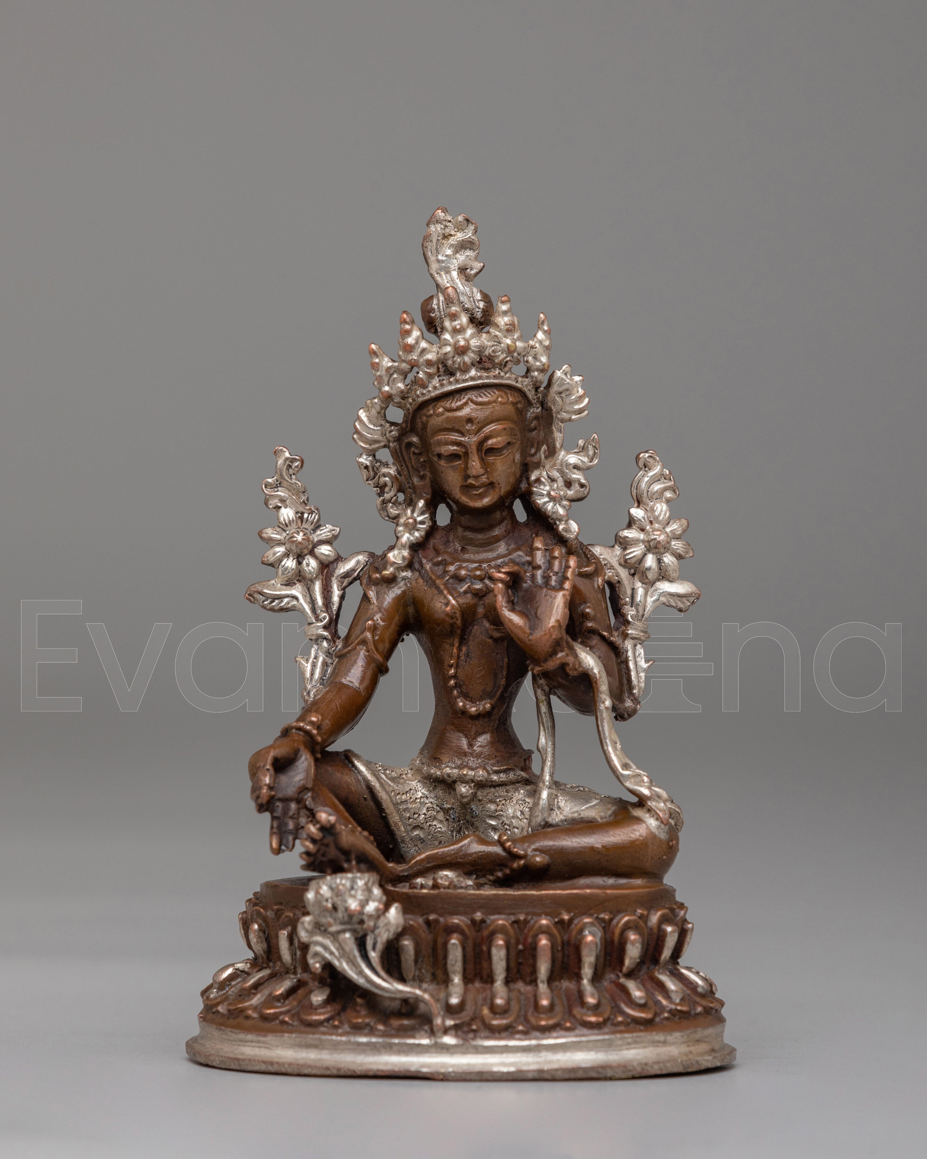 Himalayan Green Tara Meditation Statue