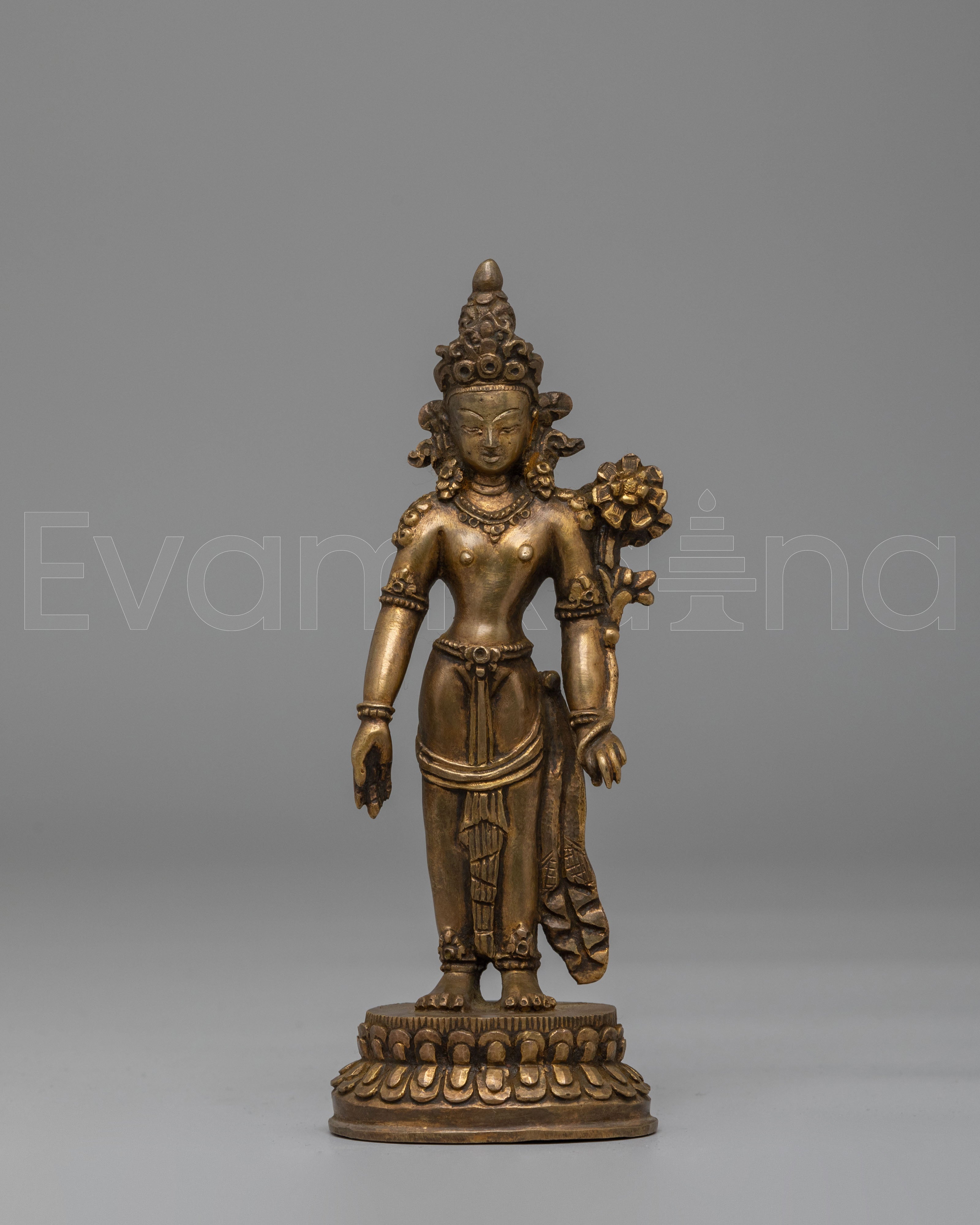 handcrafted Standing Tara Statue 