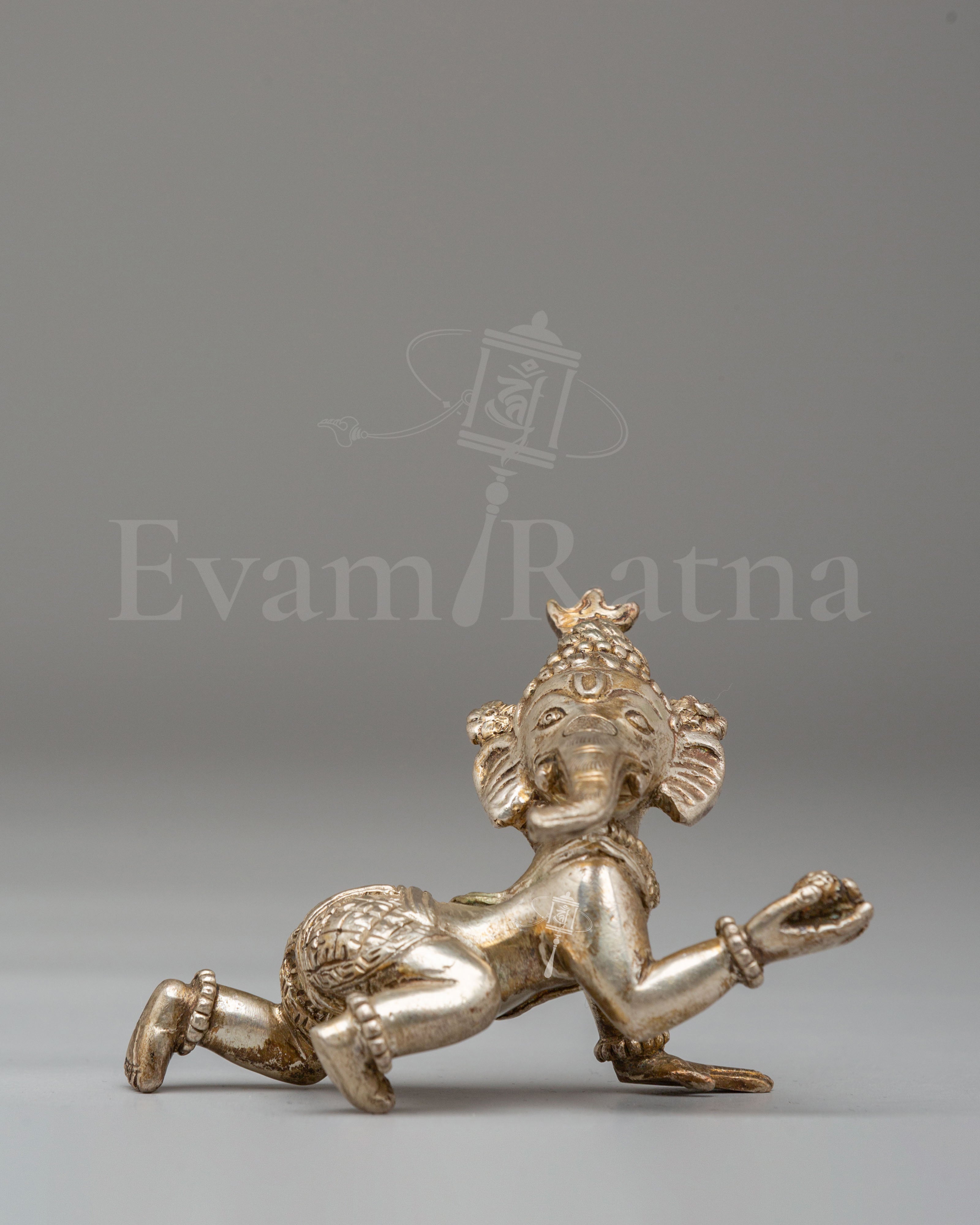 Handmade Altar Ganesha Statue 