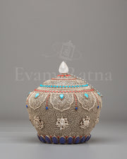 Sacred Tibetan Ritual Rice Pot
