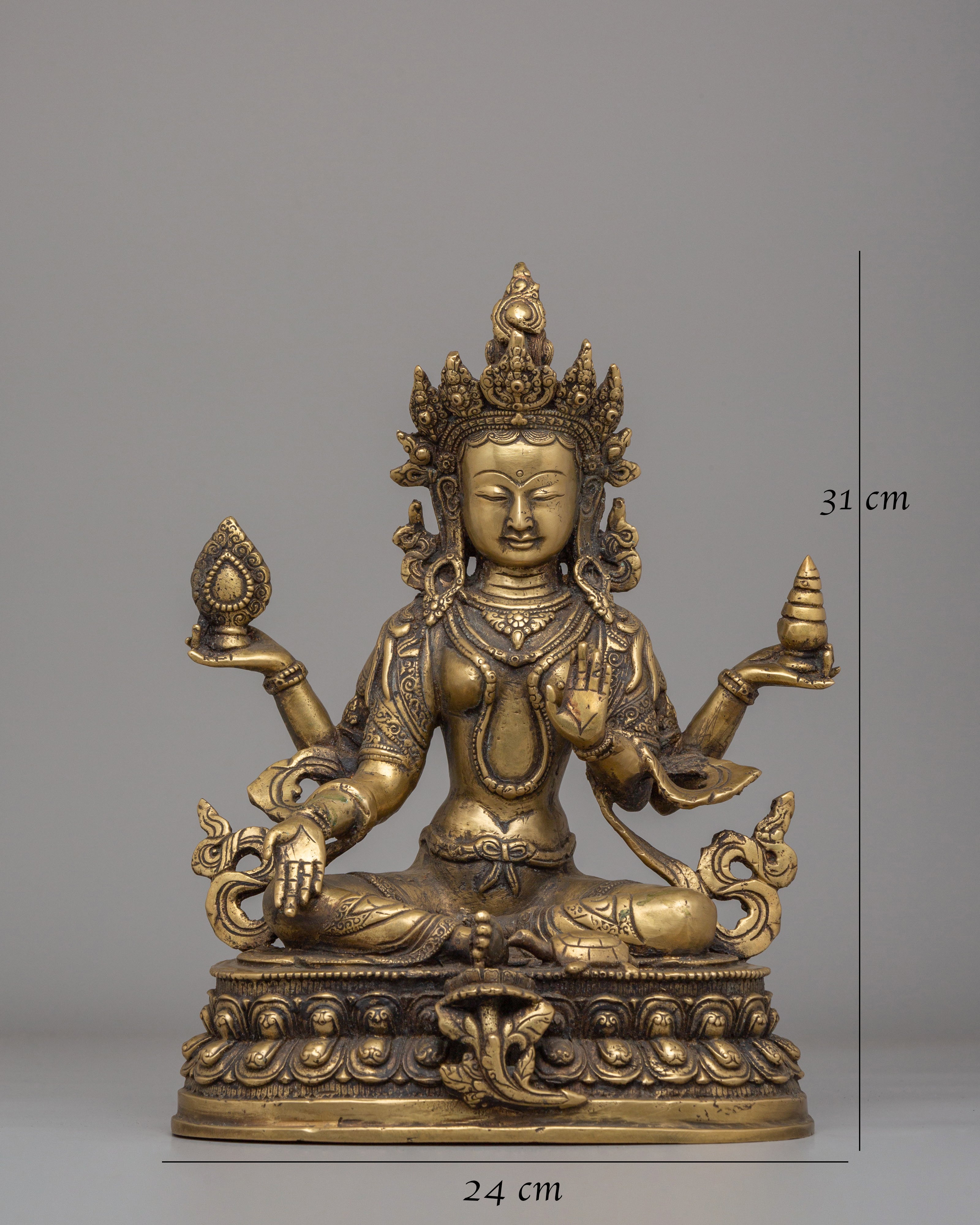 Divine Lakshmi Goddess Statue | Radiant Deity of Abundance