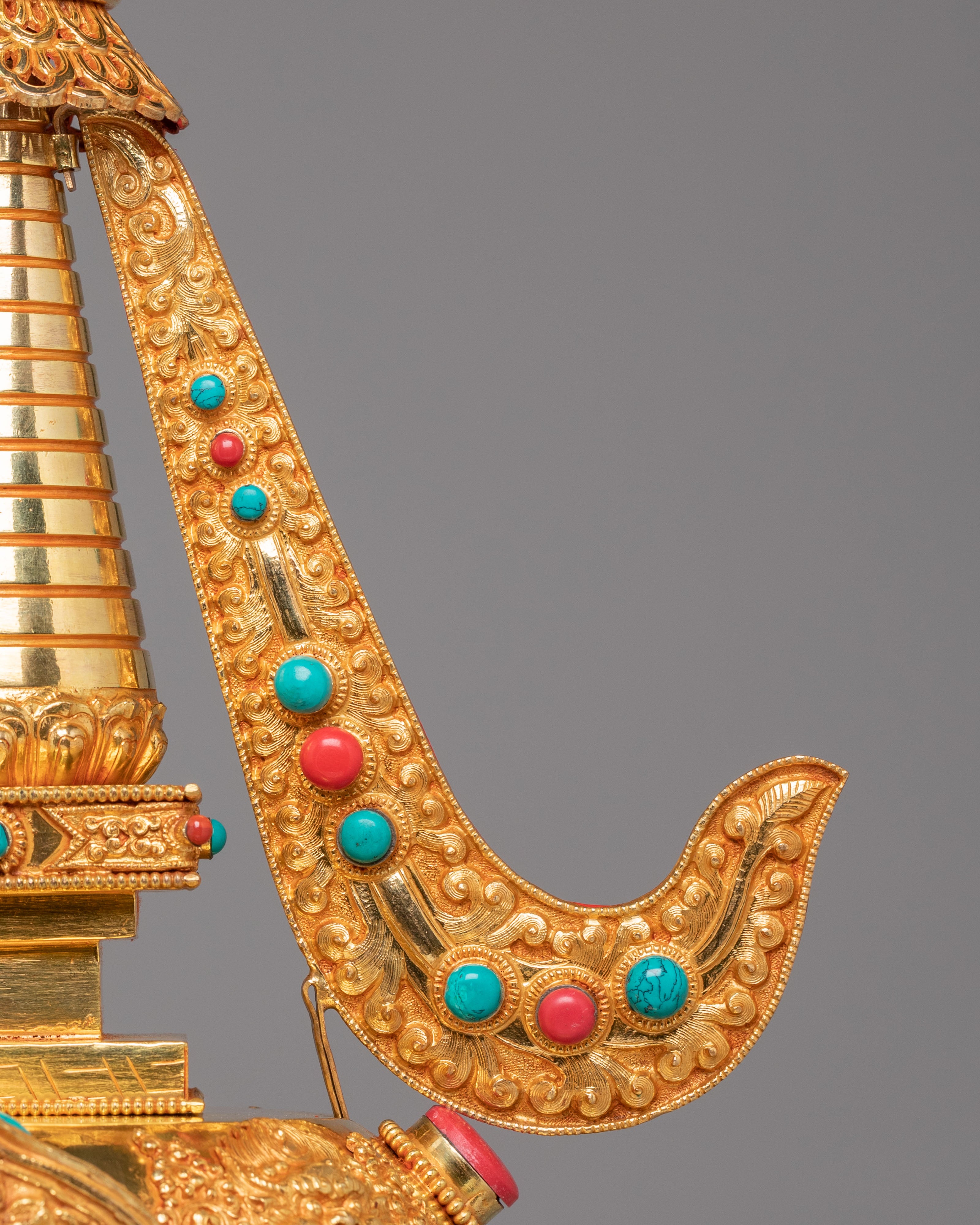 Himalayan Buddhist Enlightenment Chorten | Sacred Spiritual Symbol