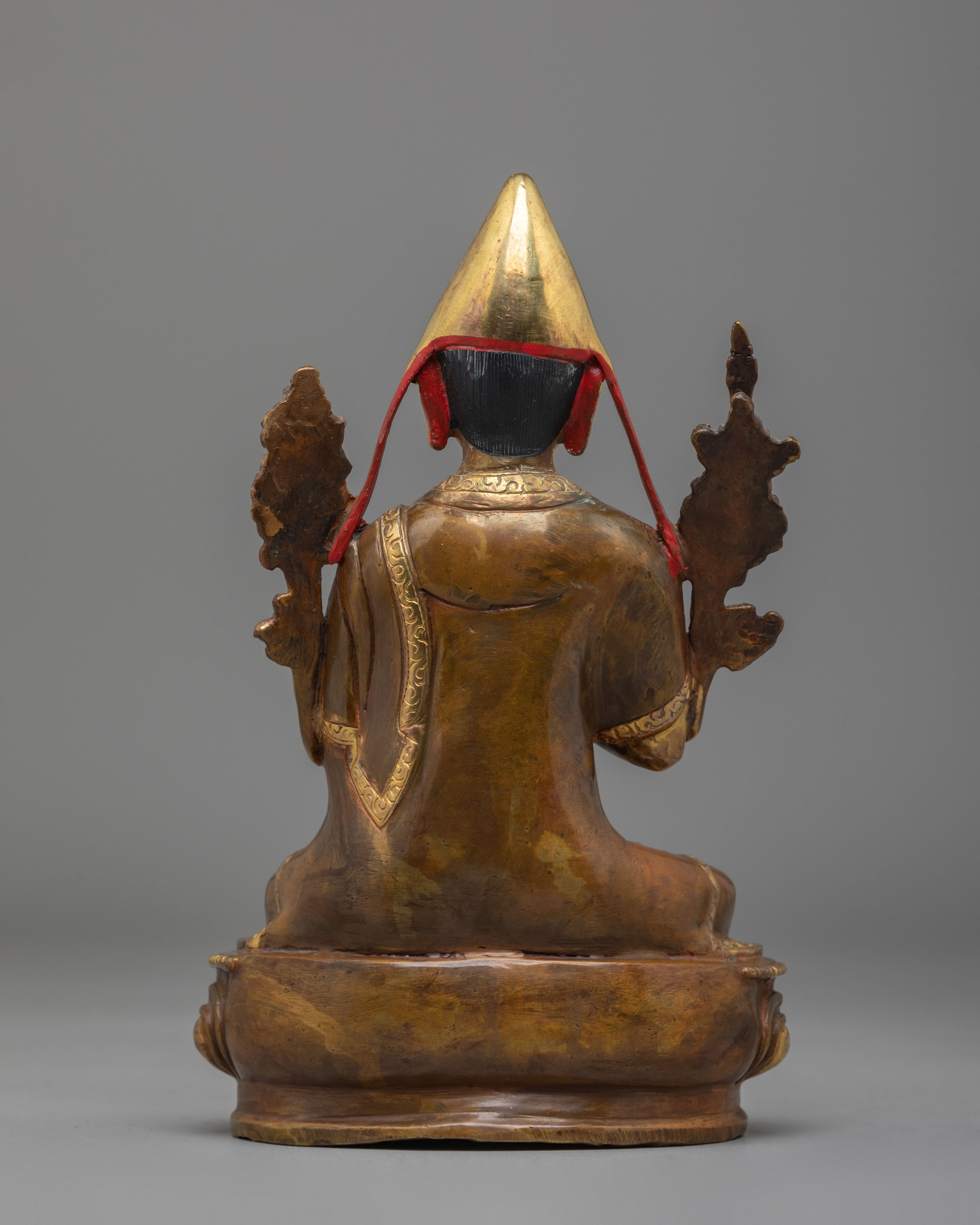 Buddhist Deity Tsongkhapa Statue | The Great Tibetan Master