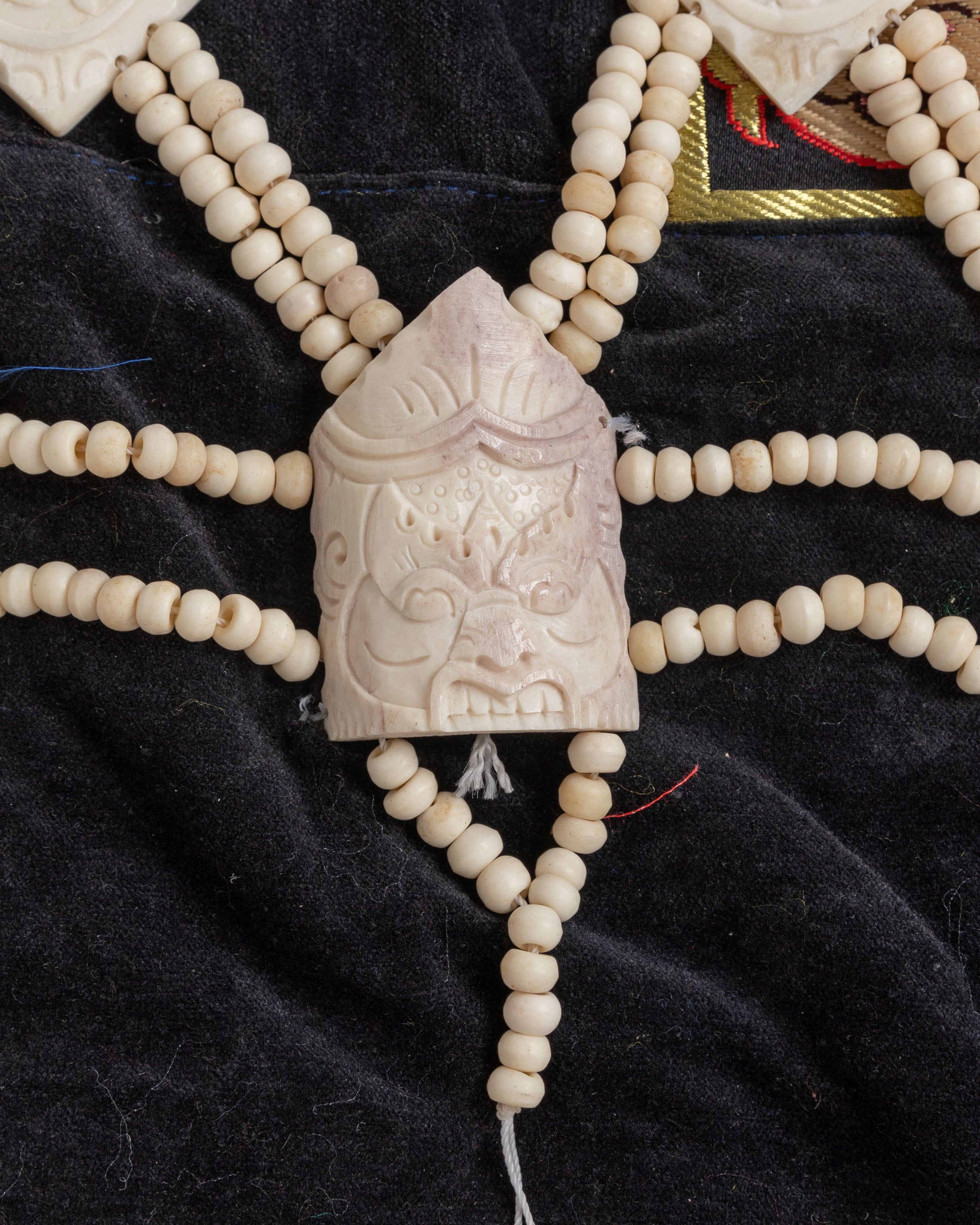 Handcrafted Ritual Guru Fabric | Five Dhyani Buddha Ceremonial Attire