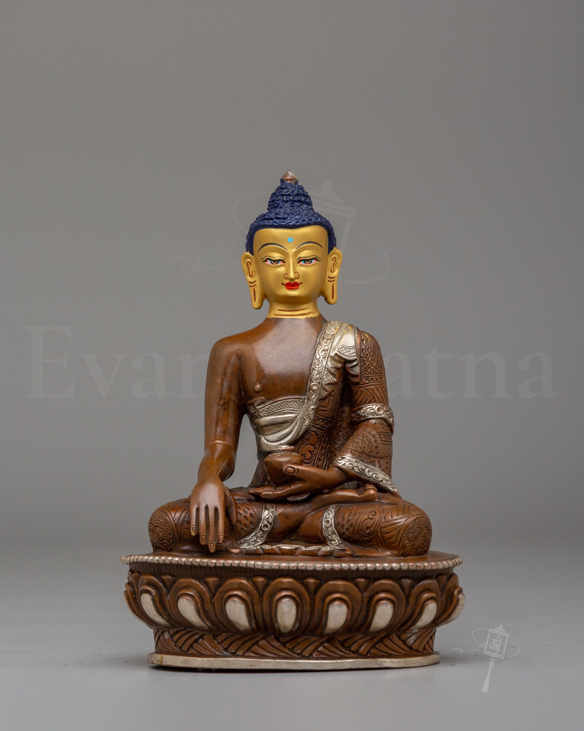 Handcrafted Sage Shakyamuni Buddha Statue