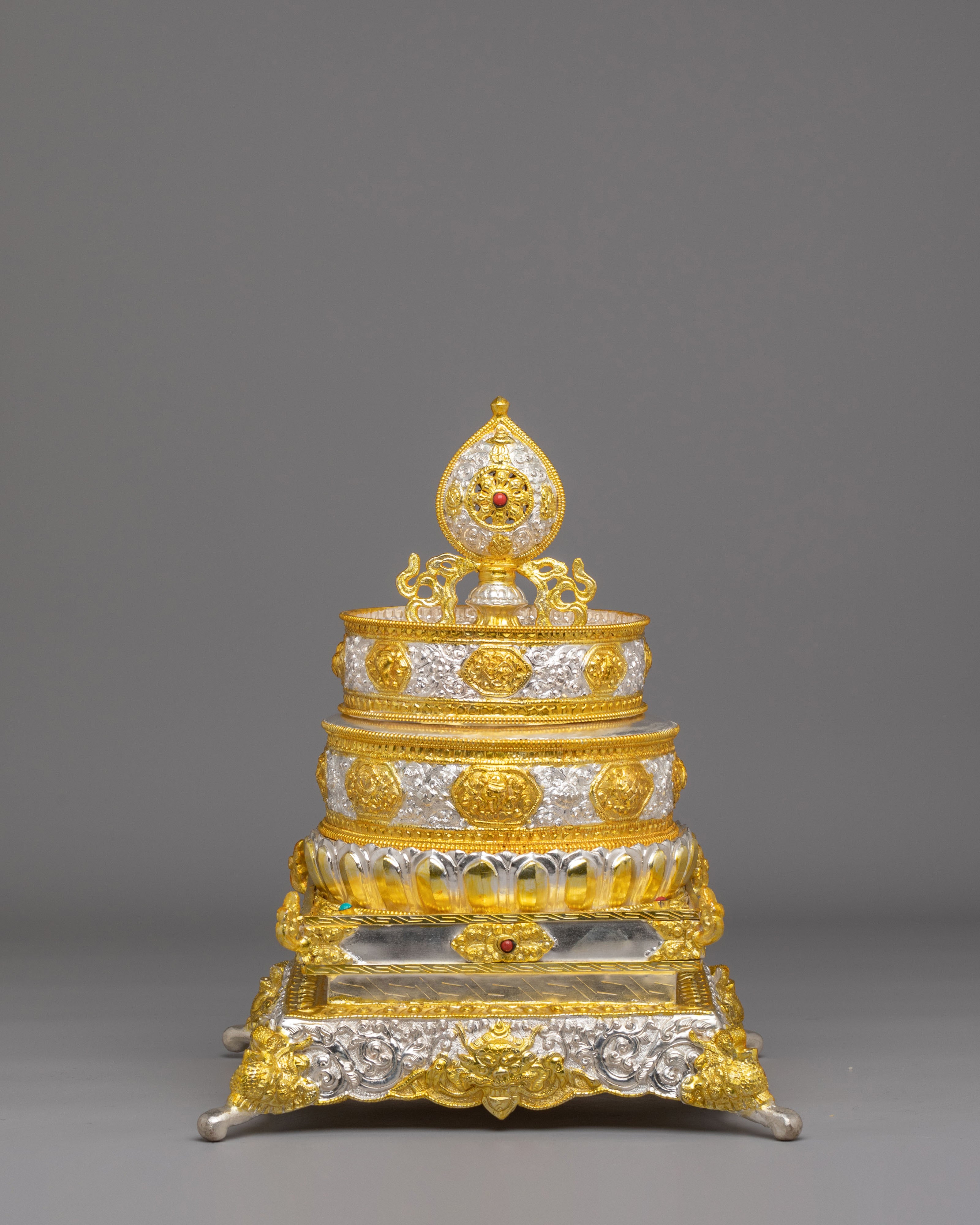 Sacred Buddhist Mandala Offering | Spiritual Altar Decor
