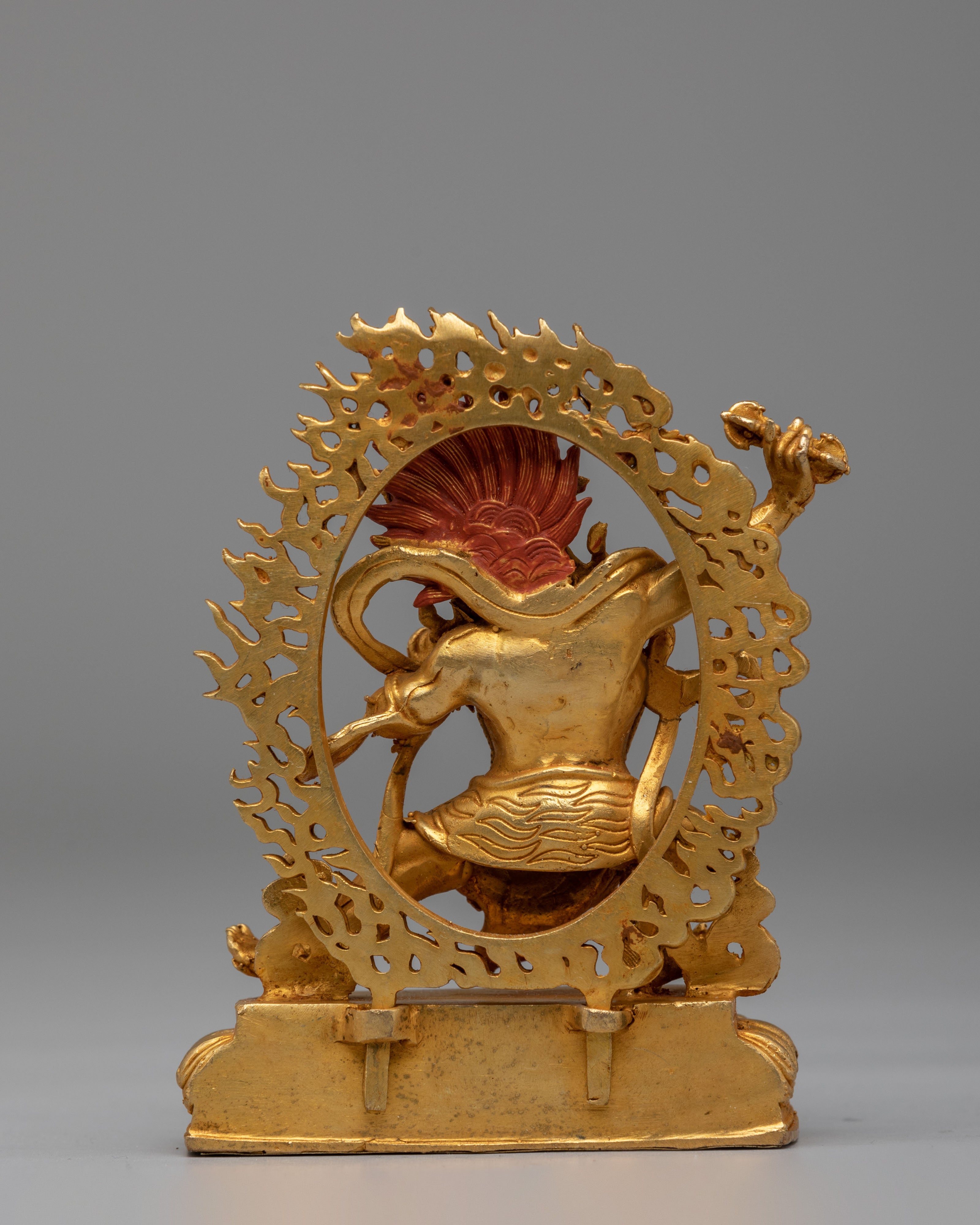 Sacred Vajrapani Statue | Wrathful Protector Deity Sculpture