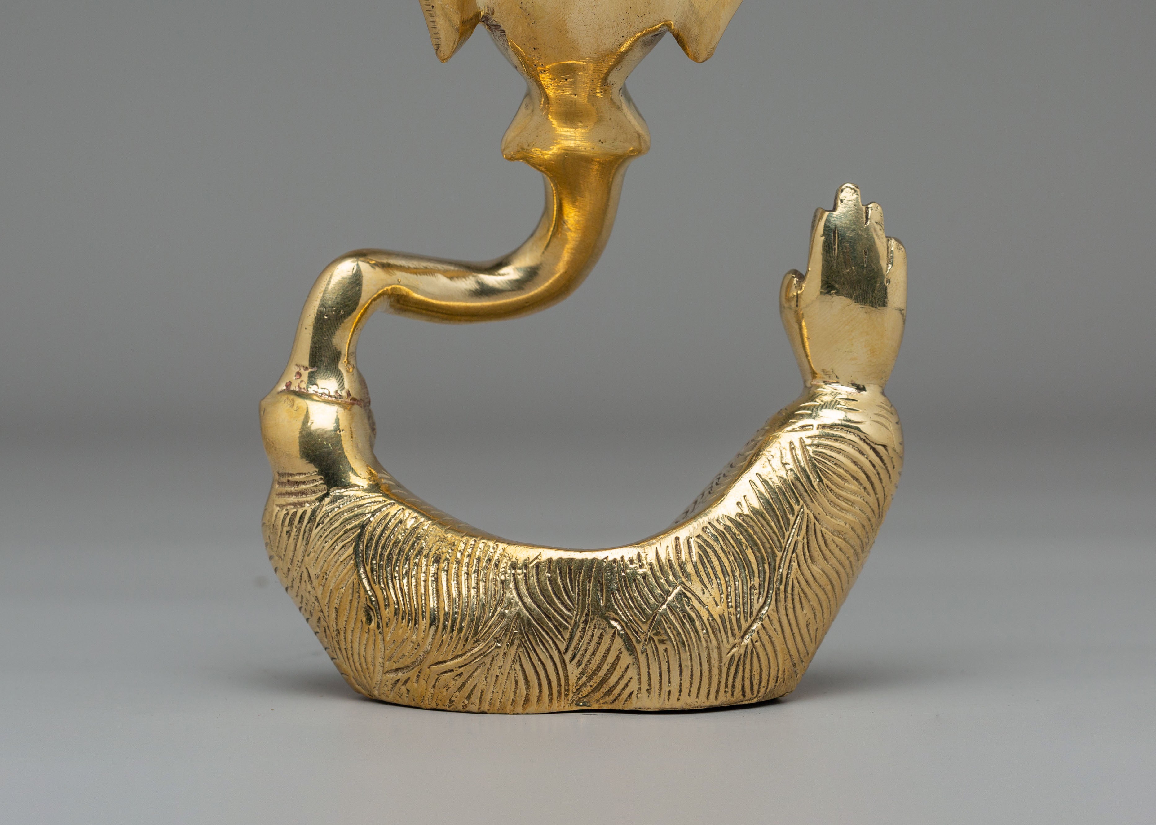 Sacred Himalayan Ganesh Deity Statue | Handcrafted Brass Idol