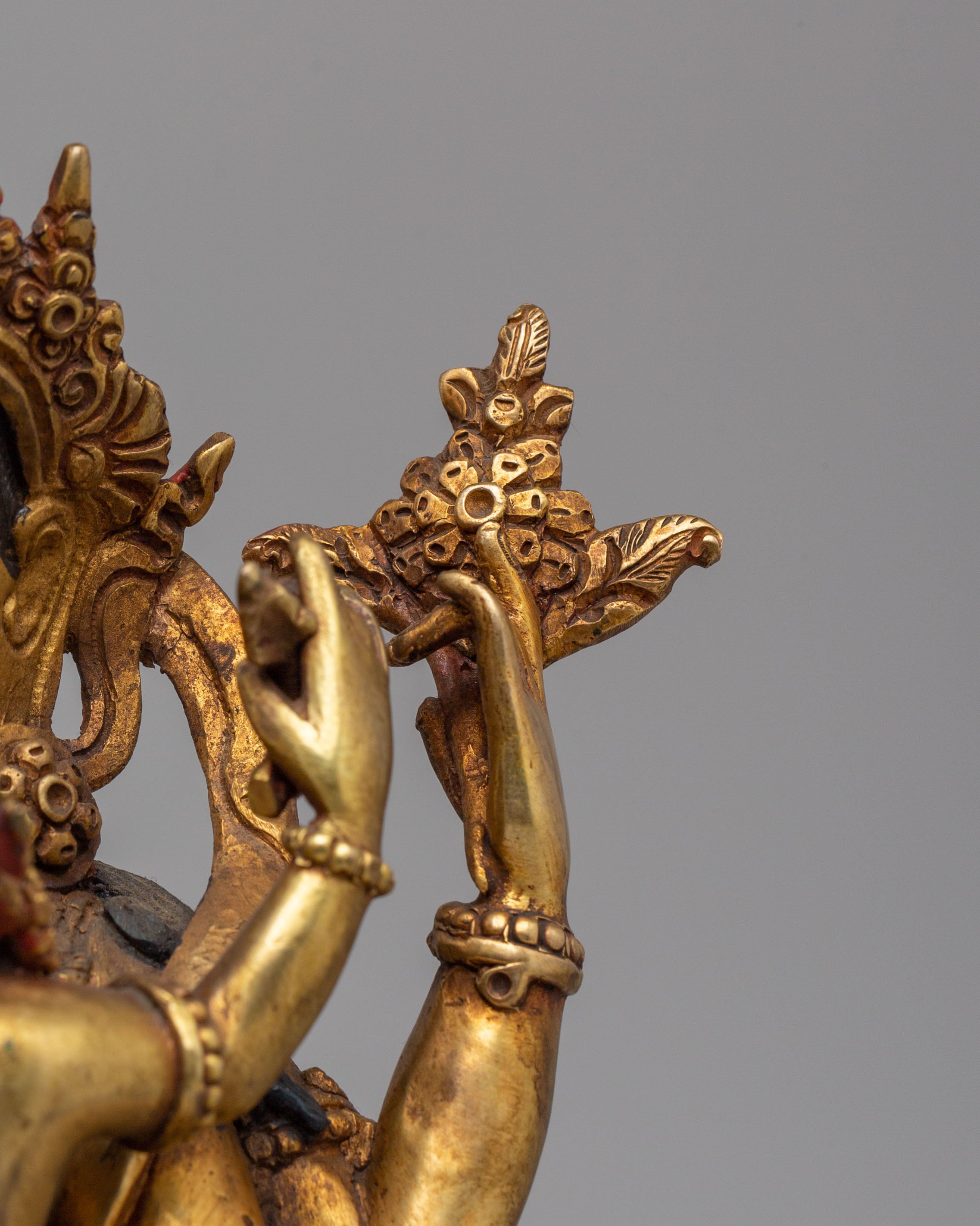 Sacred Chenrezig With Consort Statue | Symbol of Compassion
