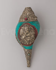 Guru Rinpoche Carved Conch