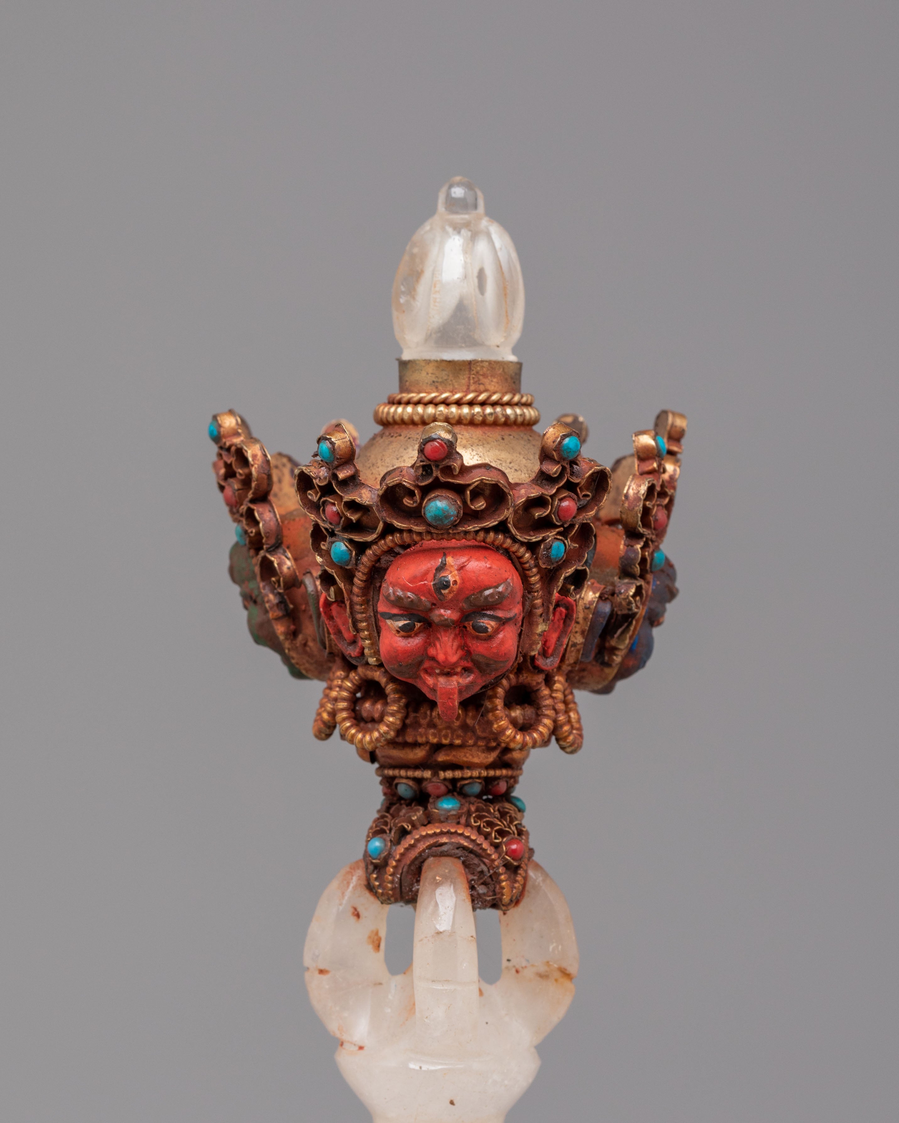 Vajrayana Ritual Phurba | Tibetan Buddhist Knife for Spiritual Ceremonies