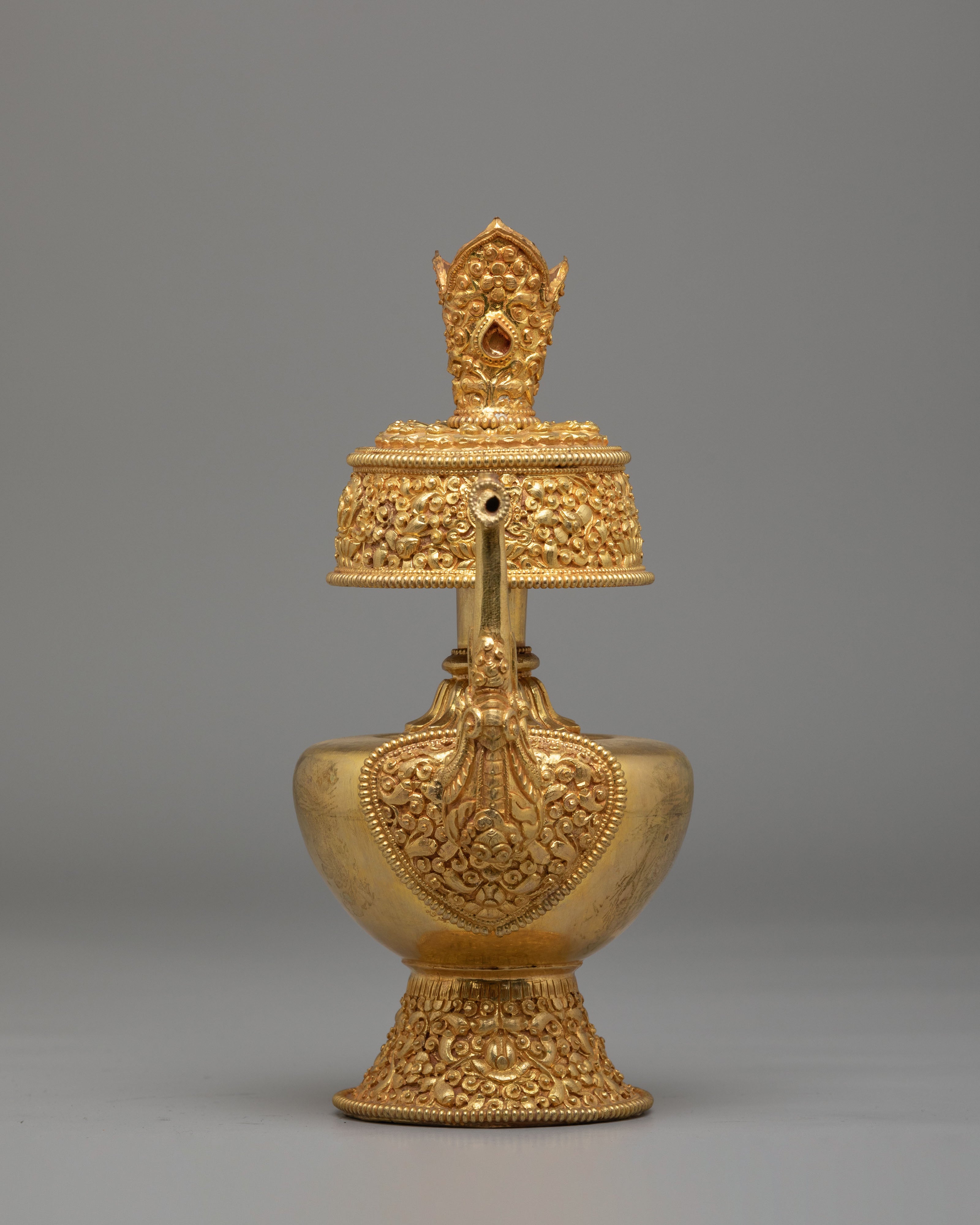 Traditional Buddhist Bhumba Set | Ritual Water Pot for Ceremonies