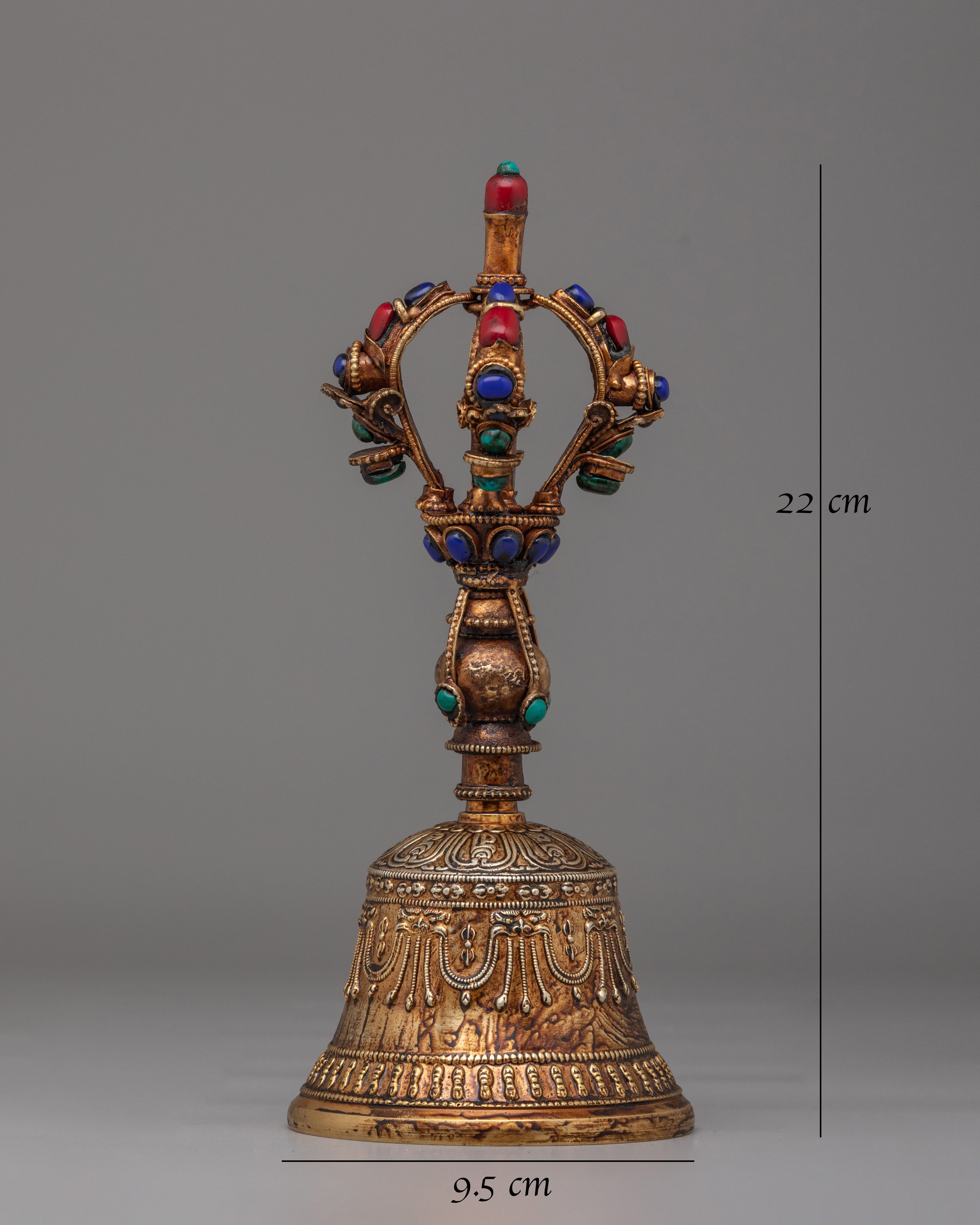 Tibetan Bell for Ritual | Traditional Handcrafted Meditation Bell
