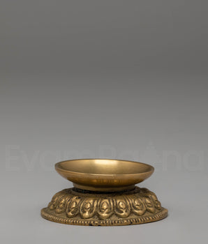 Handcrafted Oil Lamp for Altar Decor