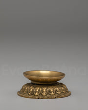 Handcrafted Oil Lamp for Altar Decor