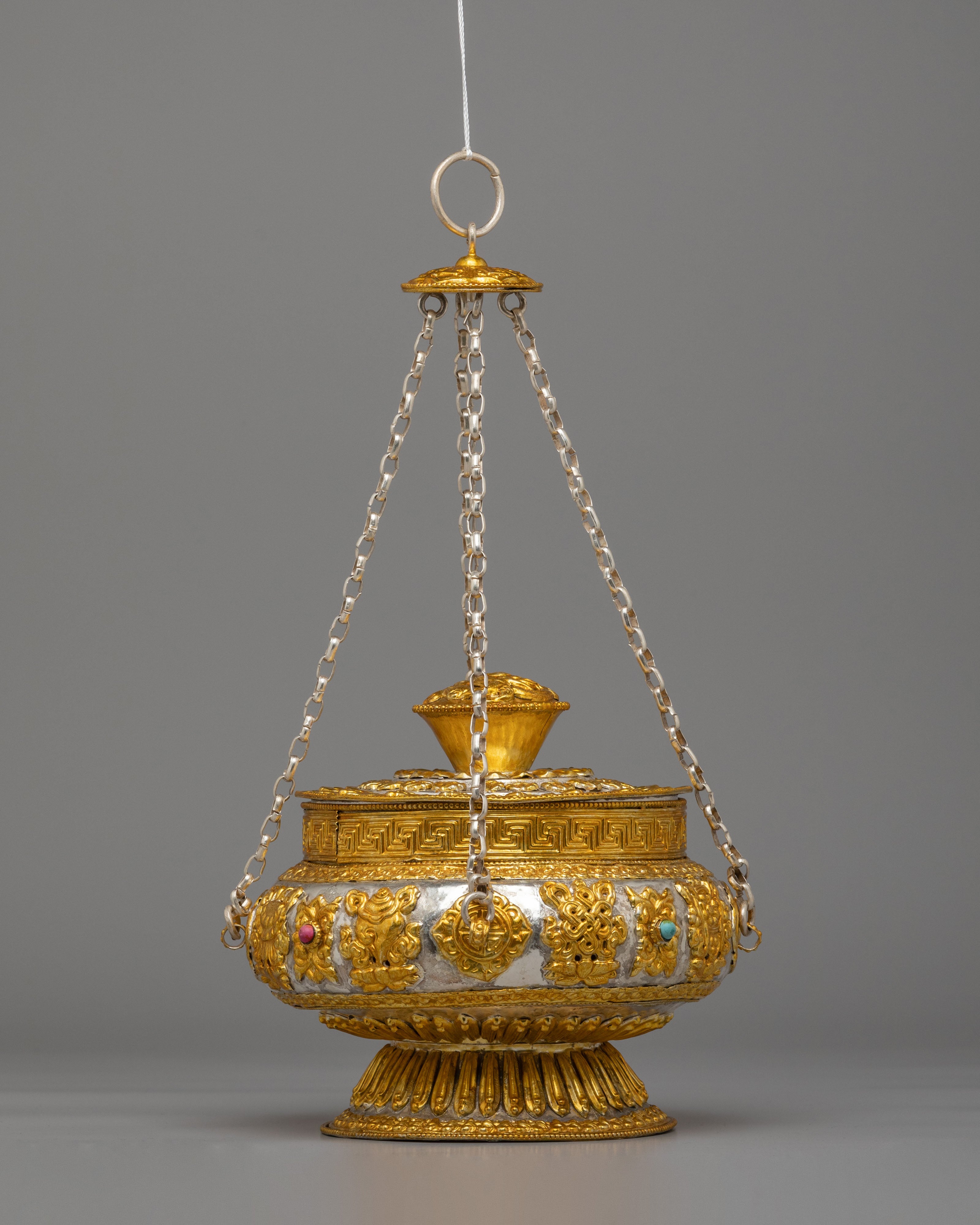 Handmade Incense Burner for Ritual | Tibetan Decorative Piece