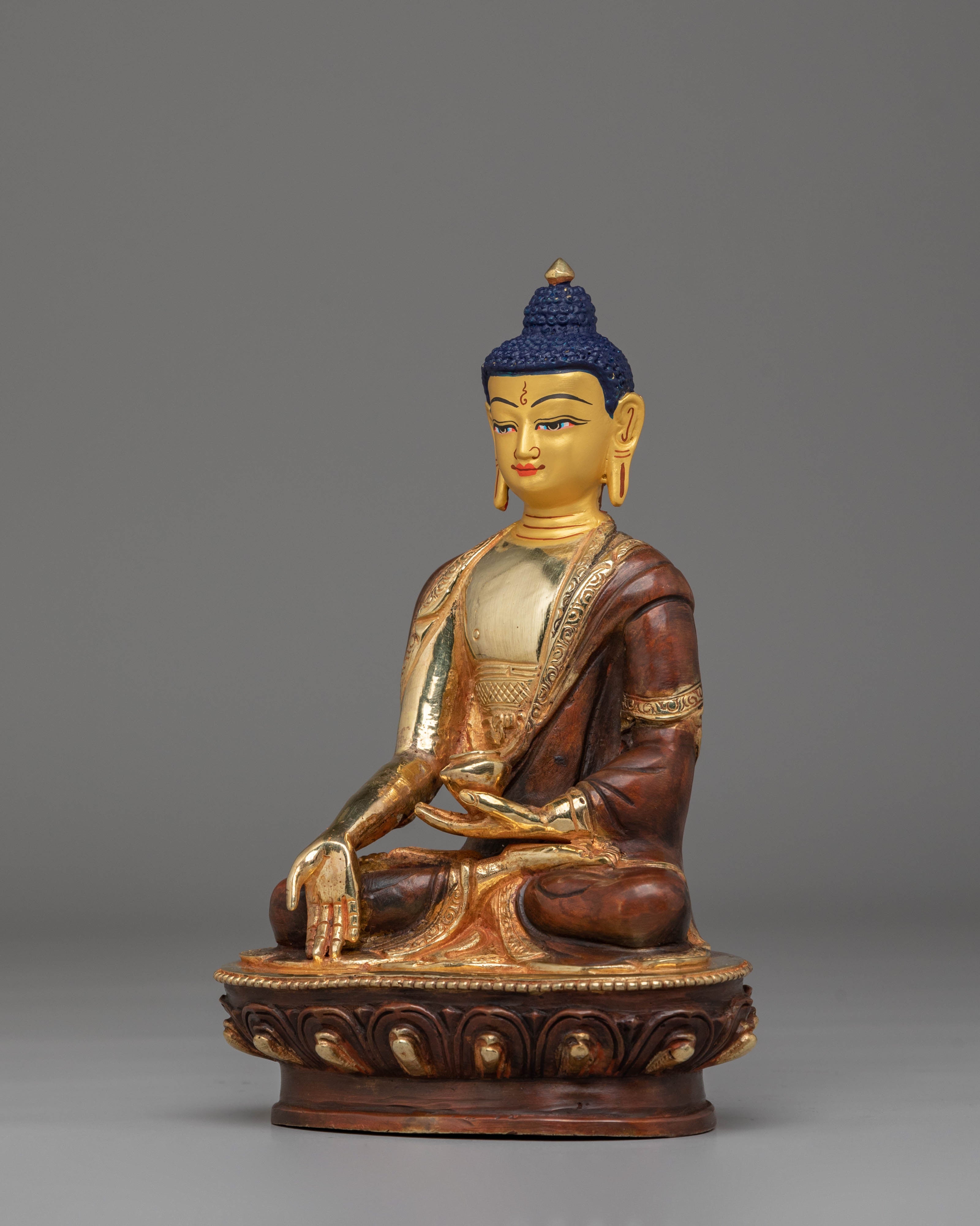 Handcrafted Ratnasambhava Statue for Decor | Buddhist Sculpture