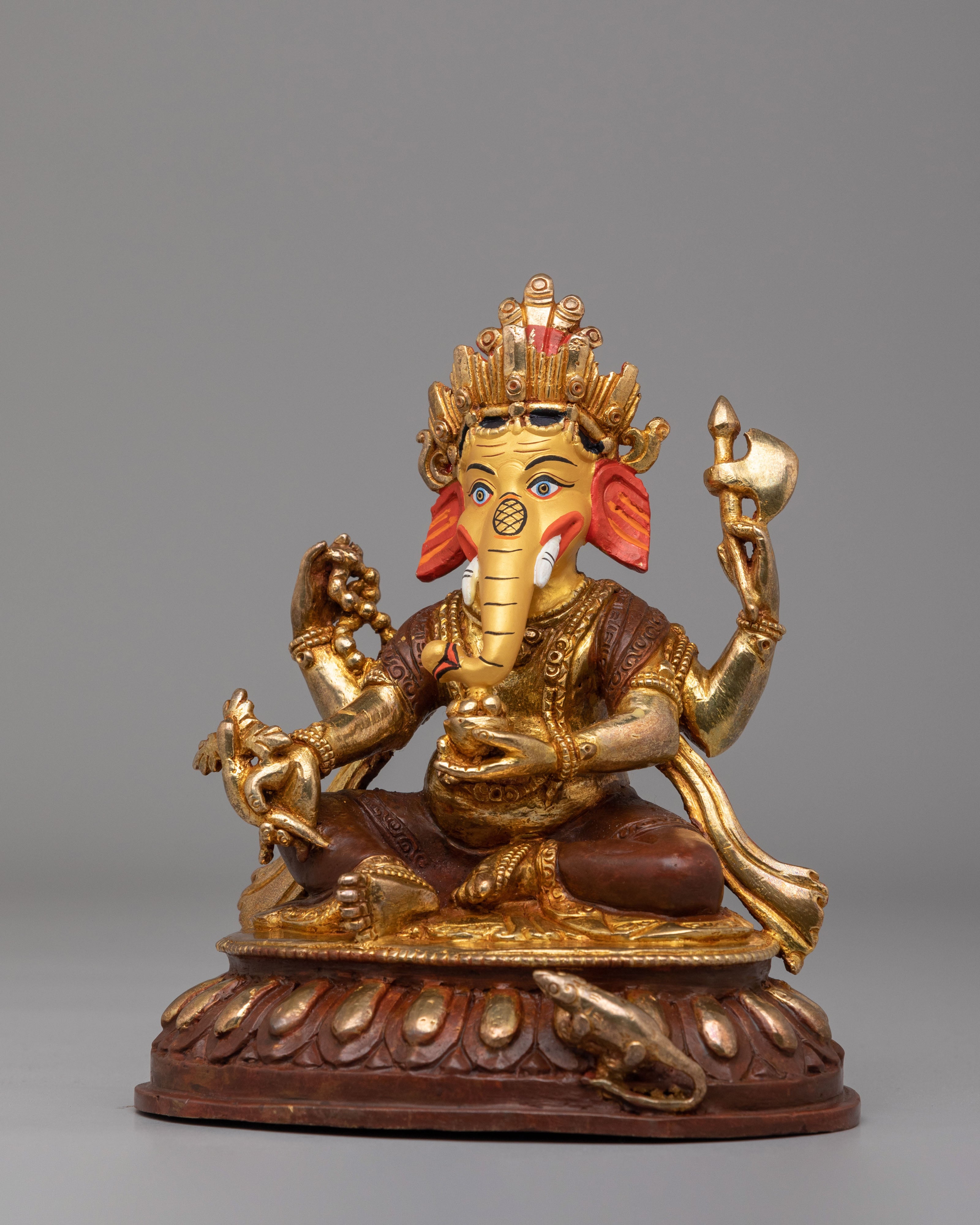 Remover of Obstacles Ganesh Statue | Lord Ganesha Figurine for Spiritual Decor